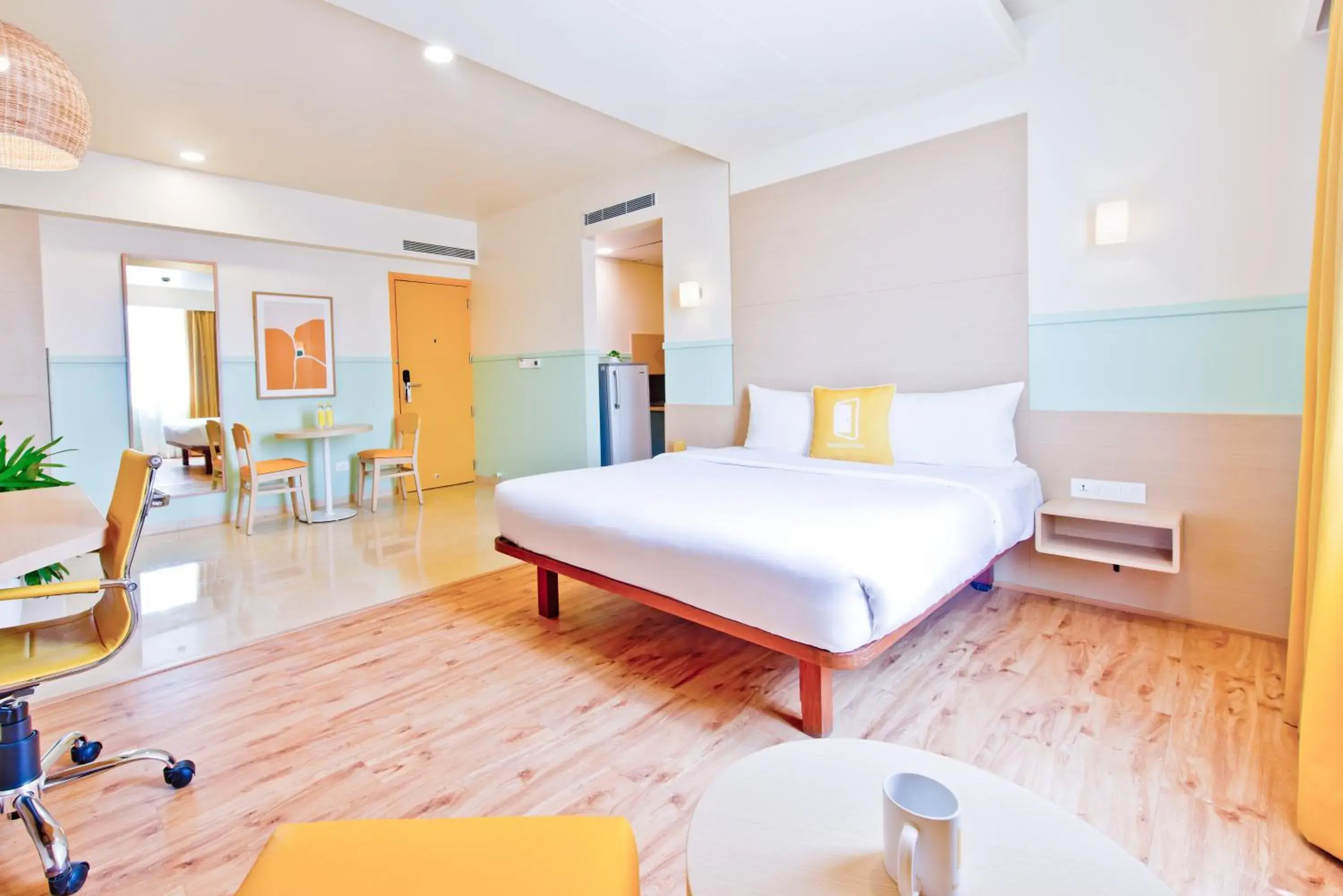 View (from property/room), Bed in Bloom Hotel - Indiranagar View (from property/room), Bed in Bloom Hotel - Indiranagar