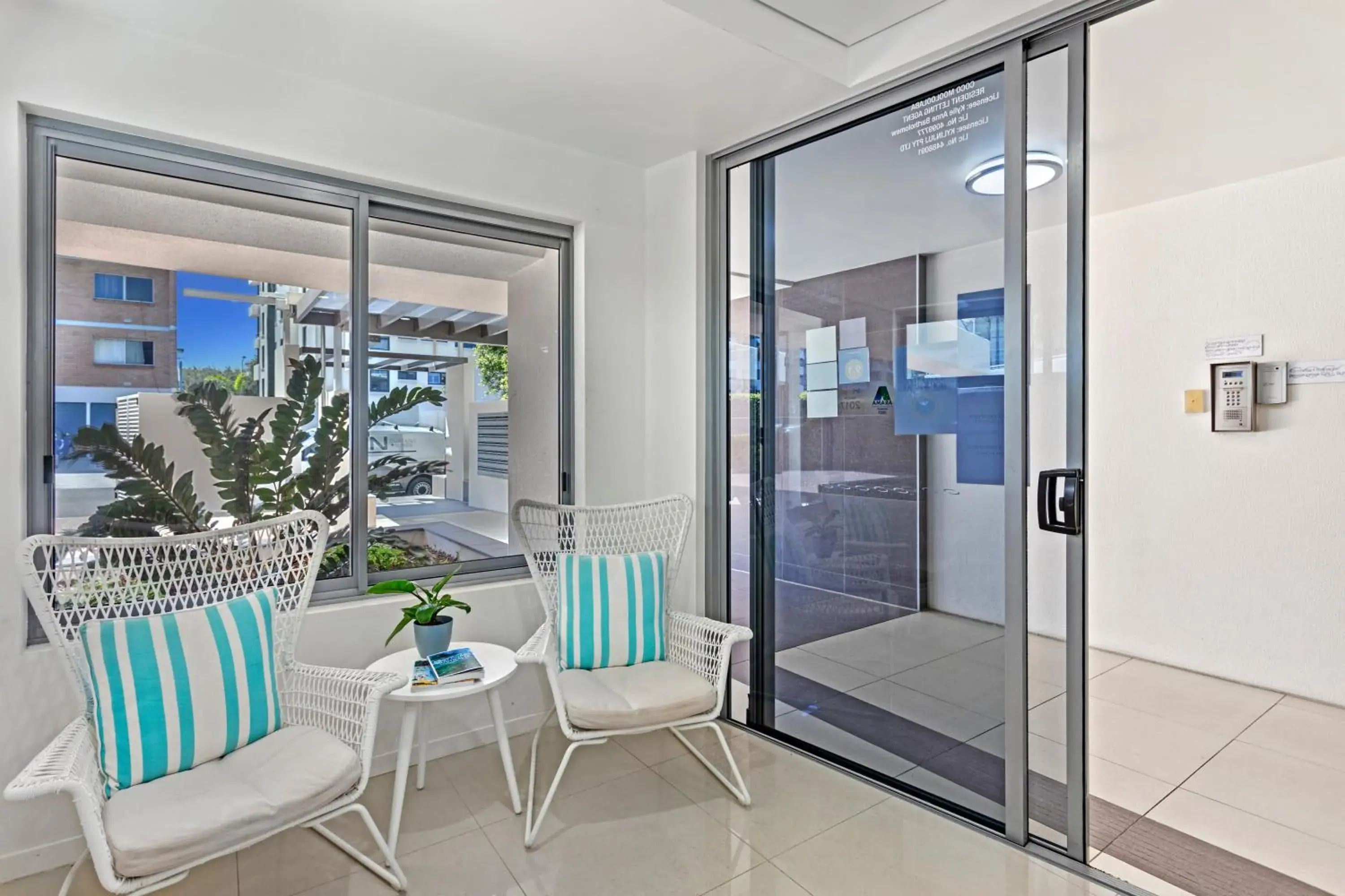 Lobby or reception in Coco Mooloolaba Lobby or reception in Coco Mooloolaba