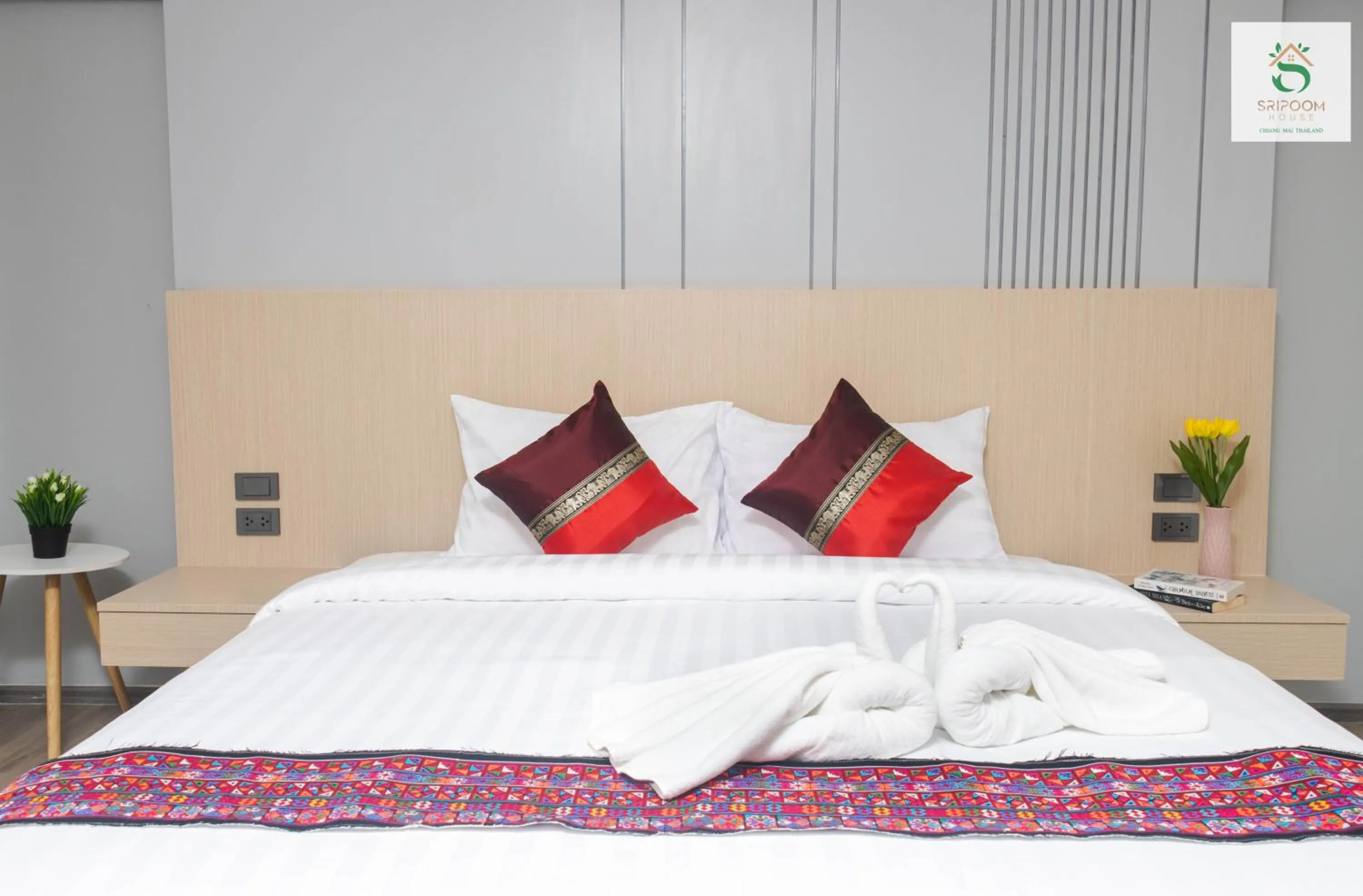 Bed in Sripoom House 1