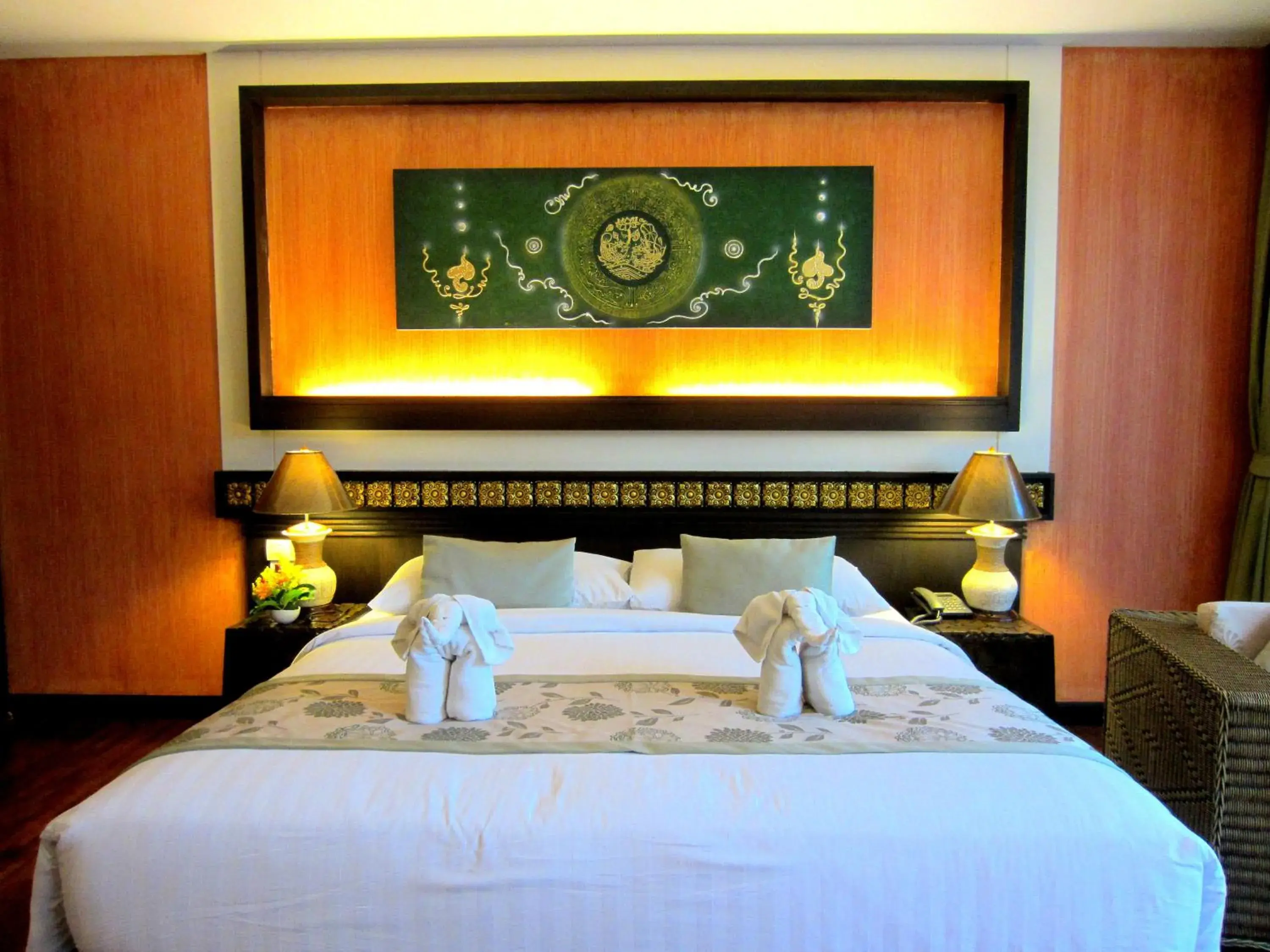 Bed in Mountain Creek Wellness Resort Chiangmai Bed in Mountain Creek Wellness Resort Chiangmai
