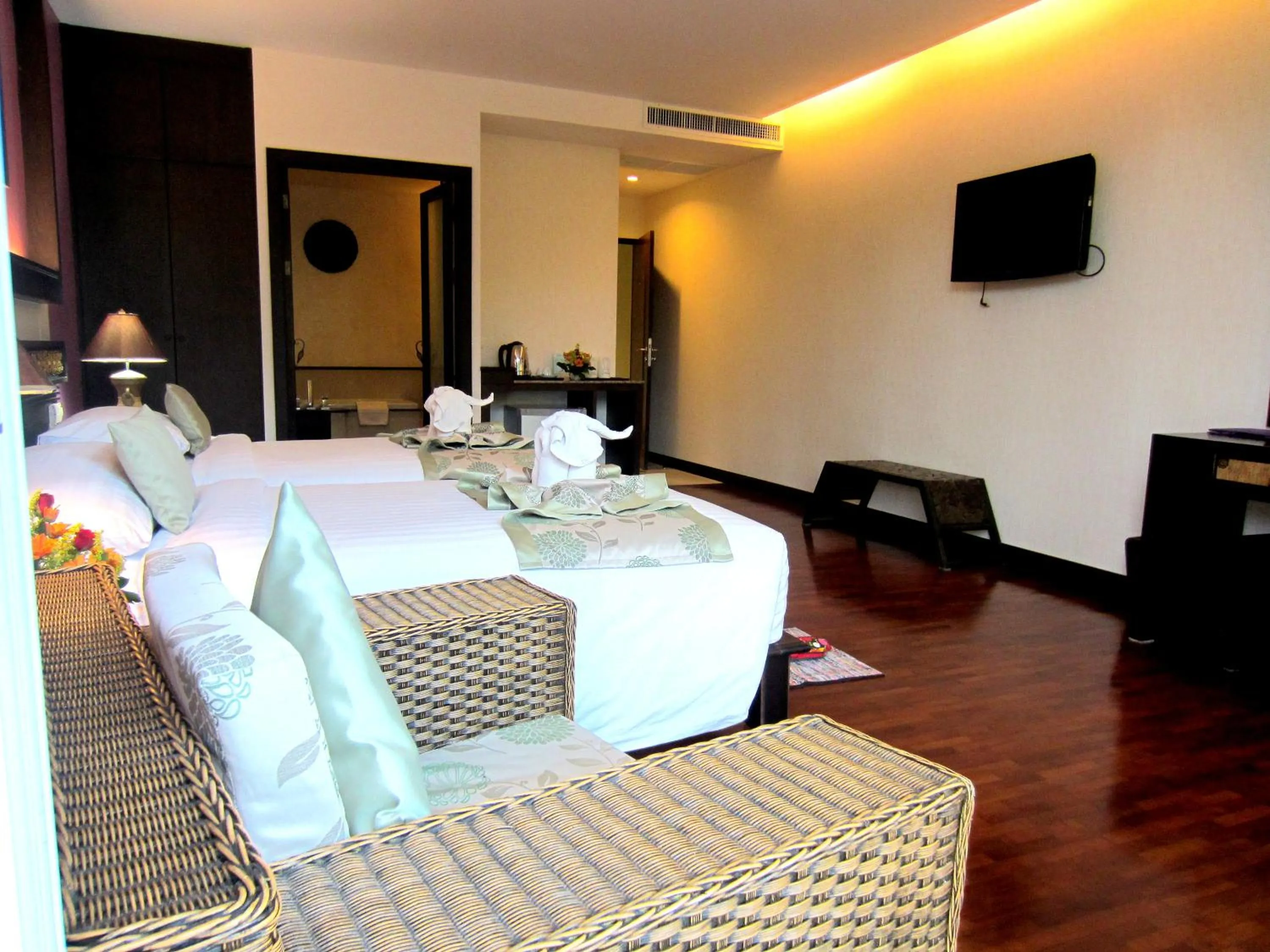 Photo of the whole room in Mountain Creek Wellness Resort Chiangmai