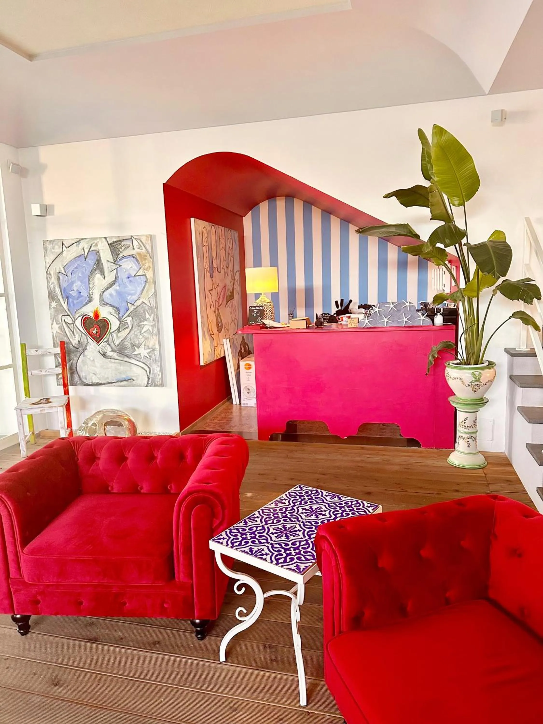 Lobby or reception in Villa Bossa Amalfi