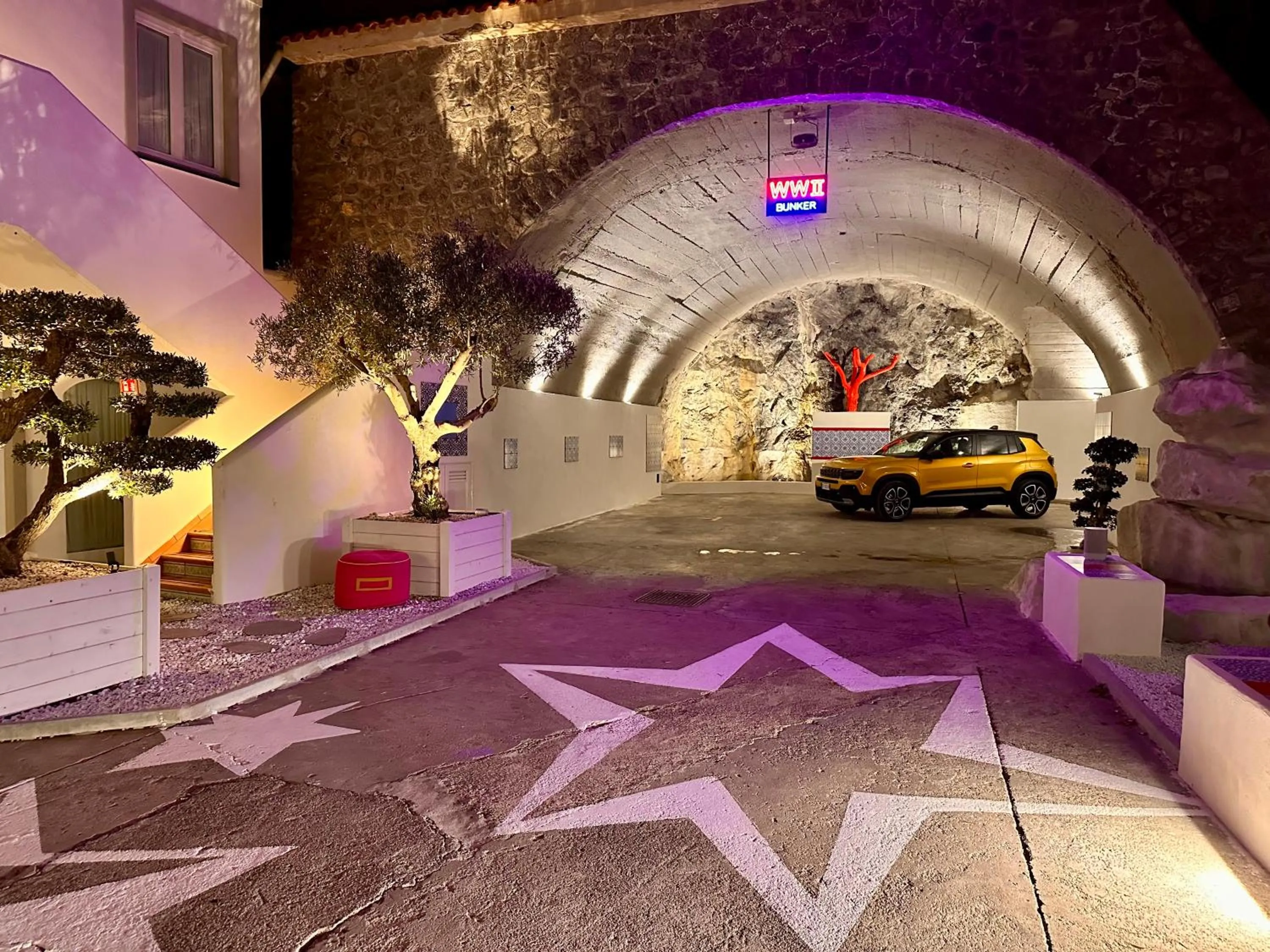 Parking in Villa Bossa Amalfi