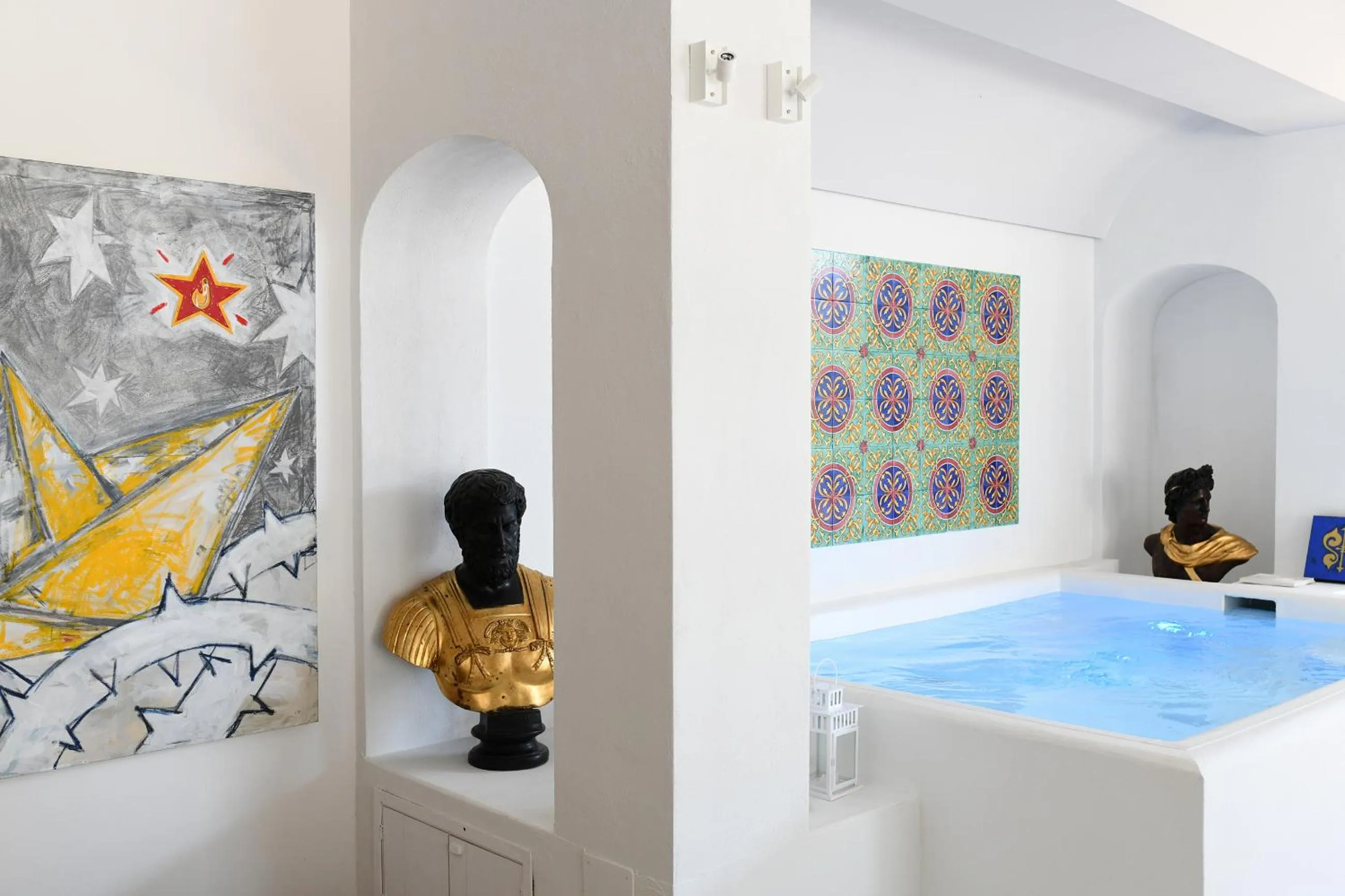 Hot Tub in Villa Bossa Amalfi