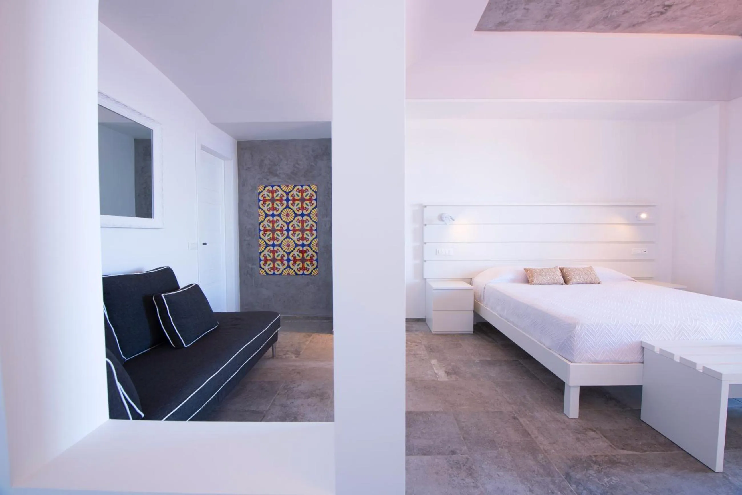 Photo of the whole room, Bed in Villa Bossa Amalfi