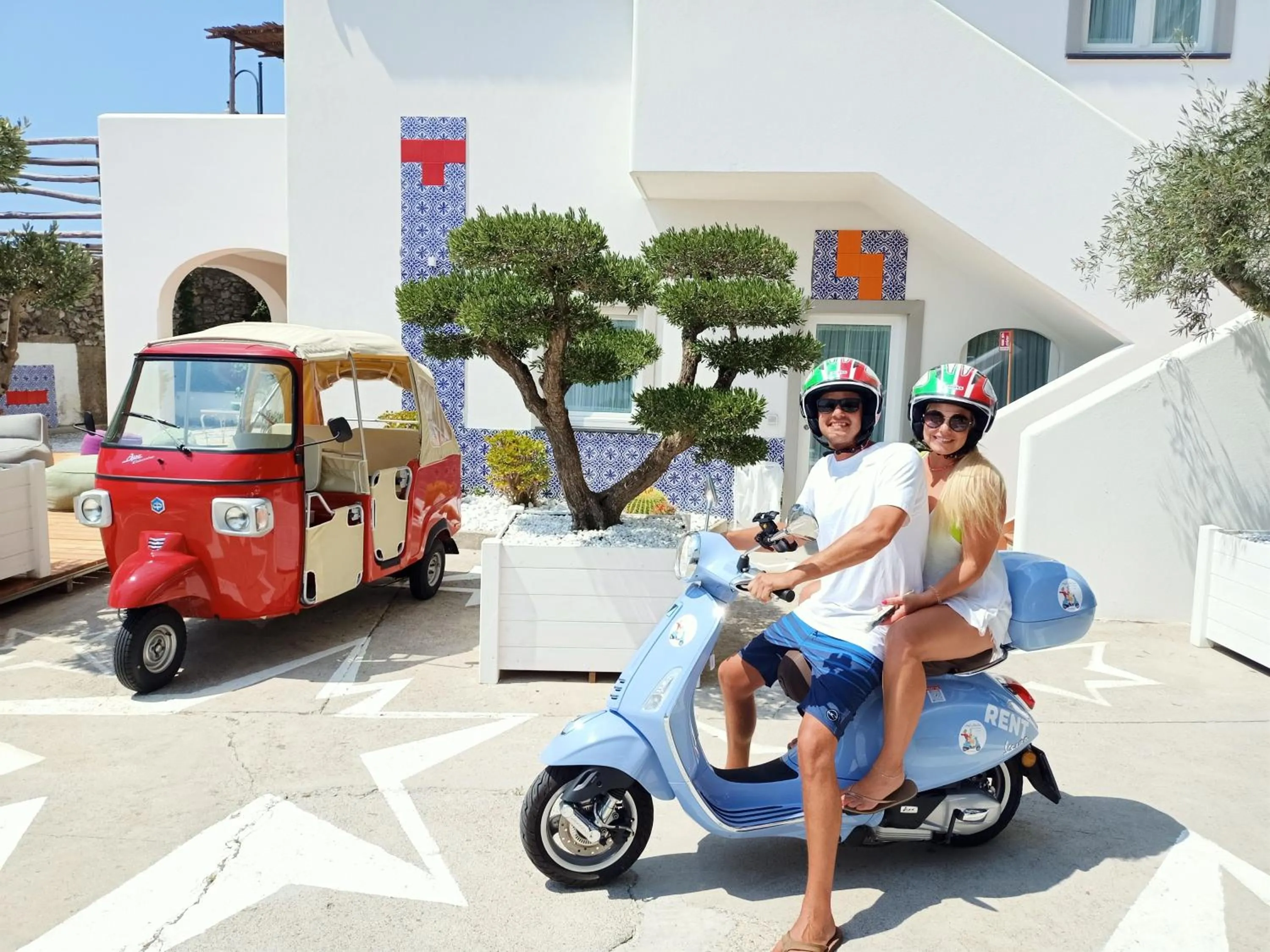 People in Villa Bossa Amalfi