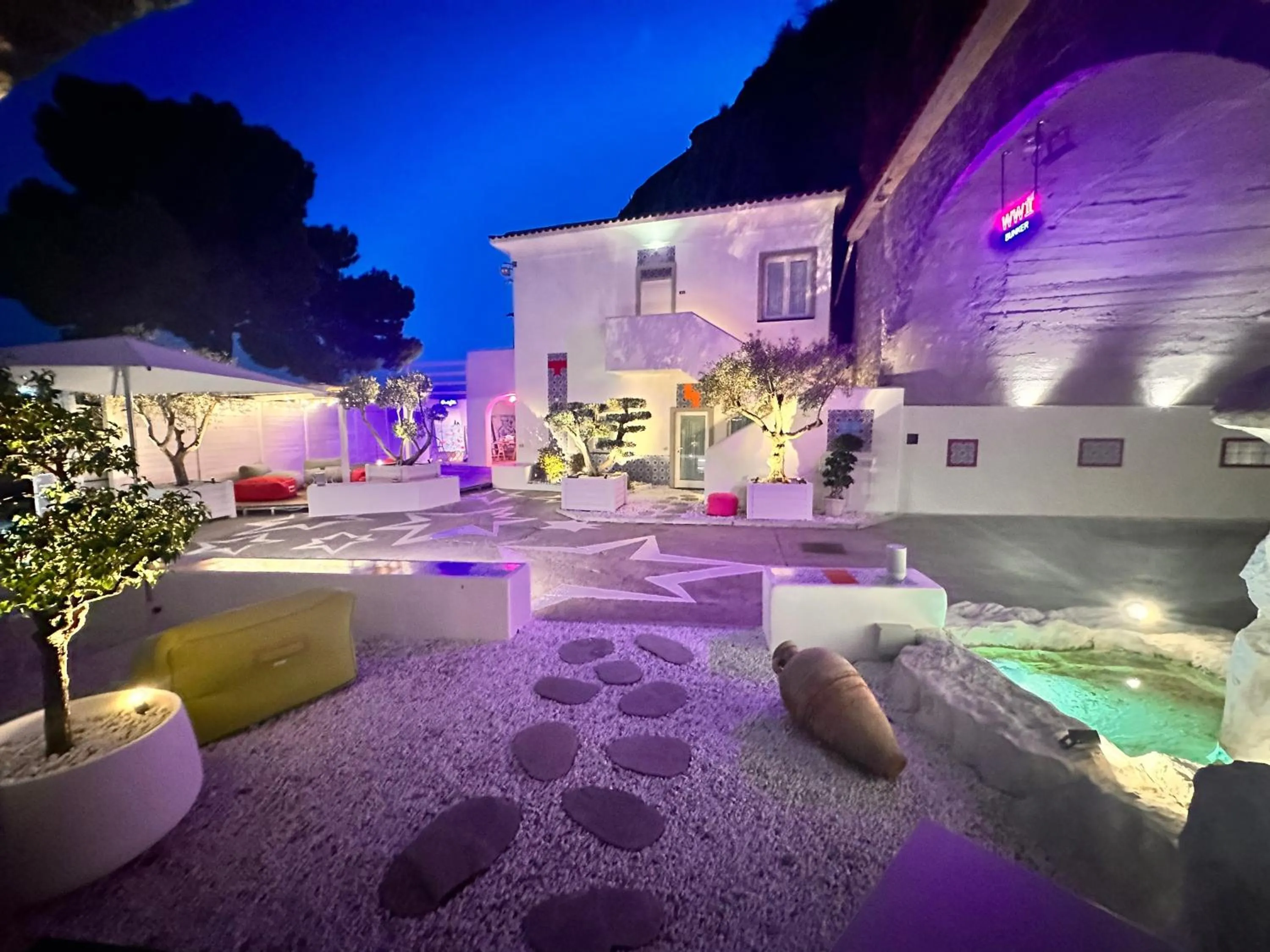 Property building in Villa Bossa Amalfi