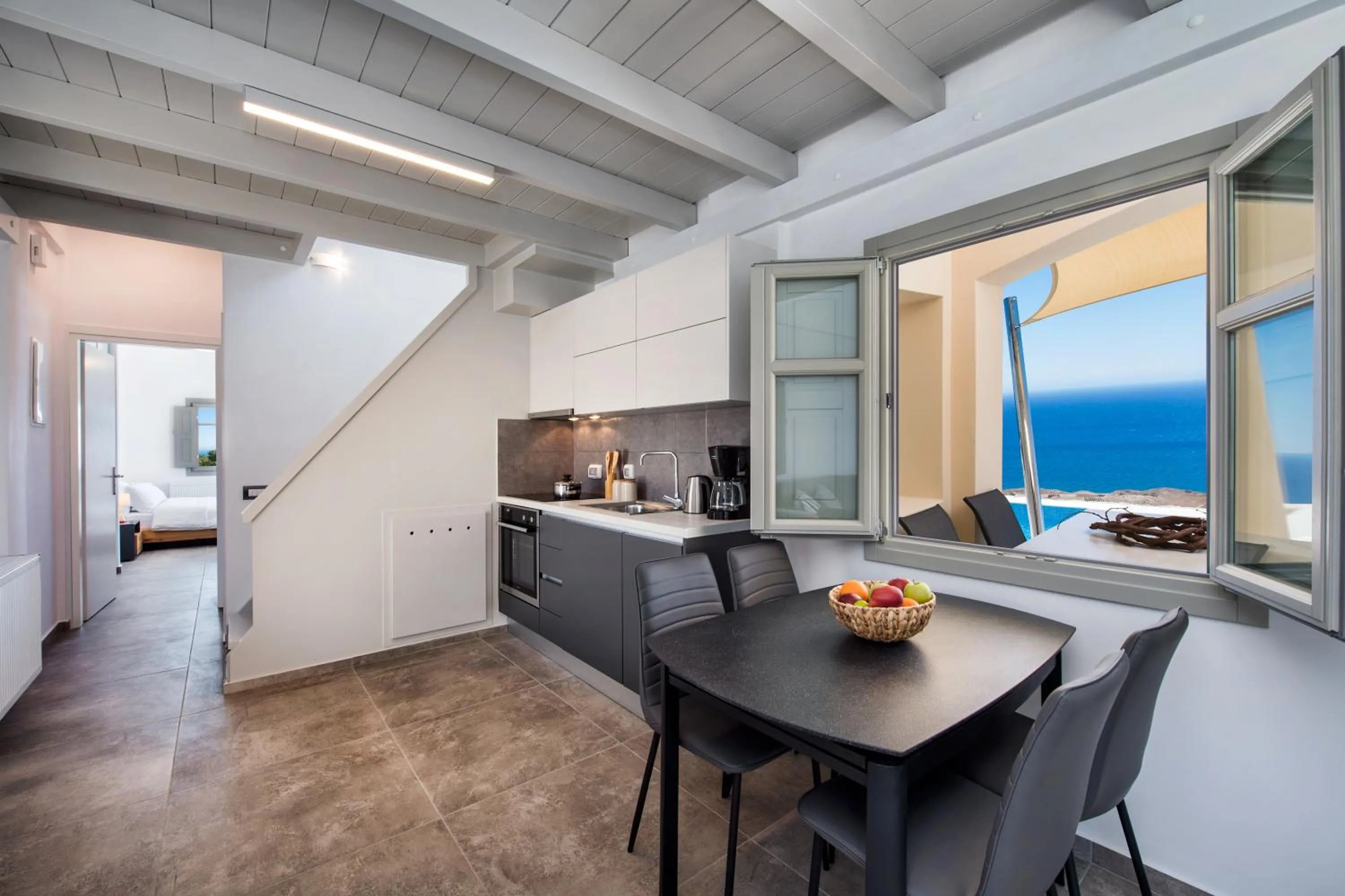 Living room in Theano Cave Suites & Villas