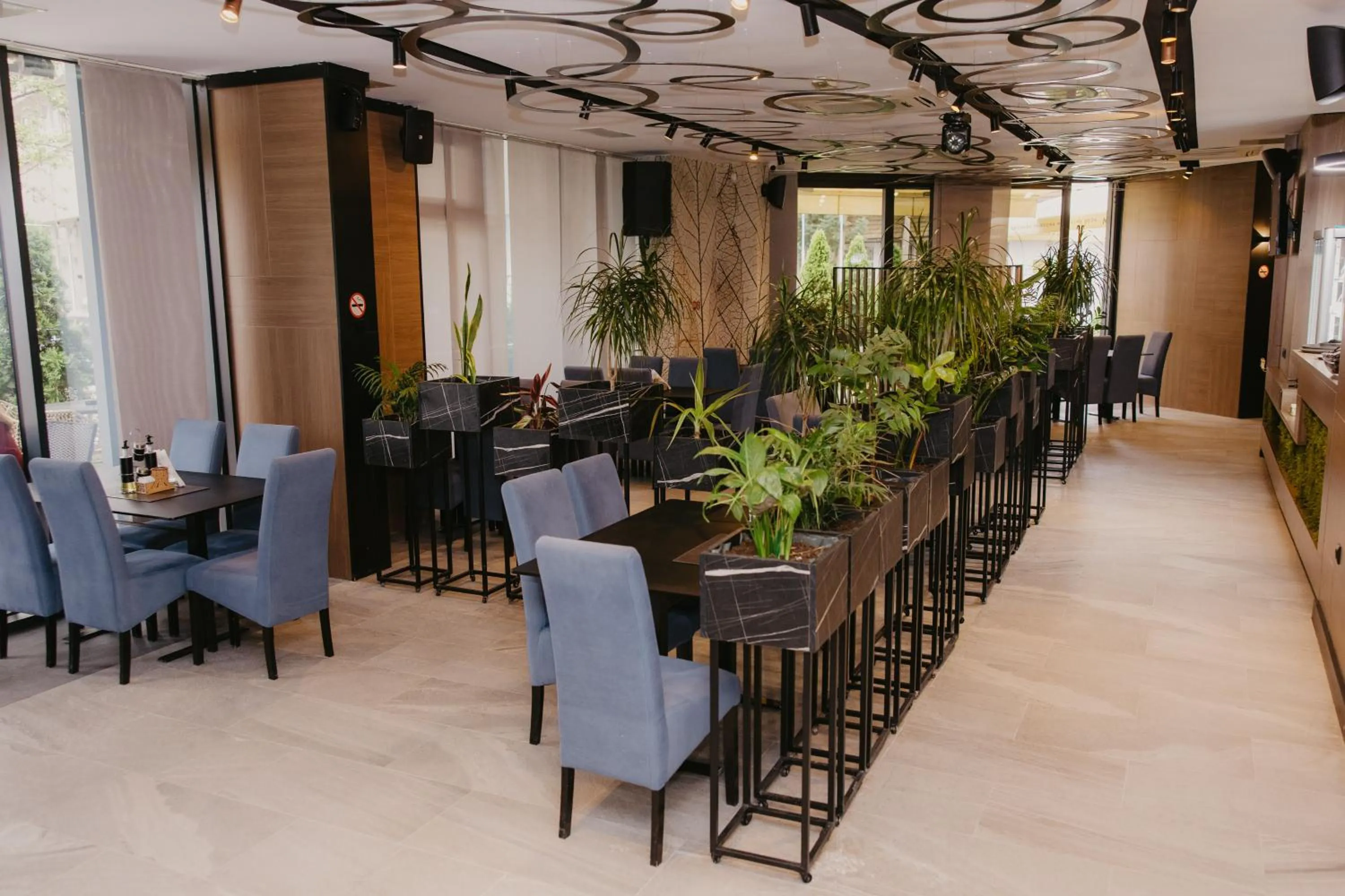 Seating area in Hotel Koncept Residence