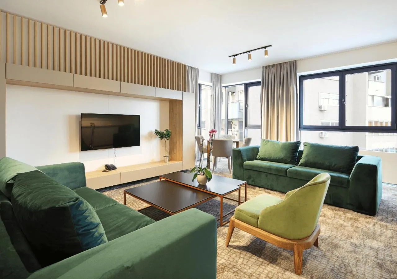 Communal lounge/ TV room in Hotel Koncept Residence