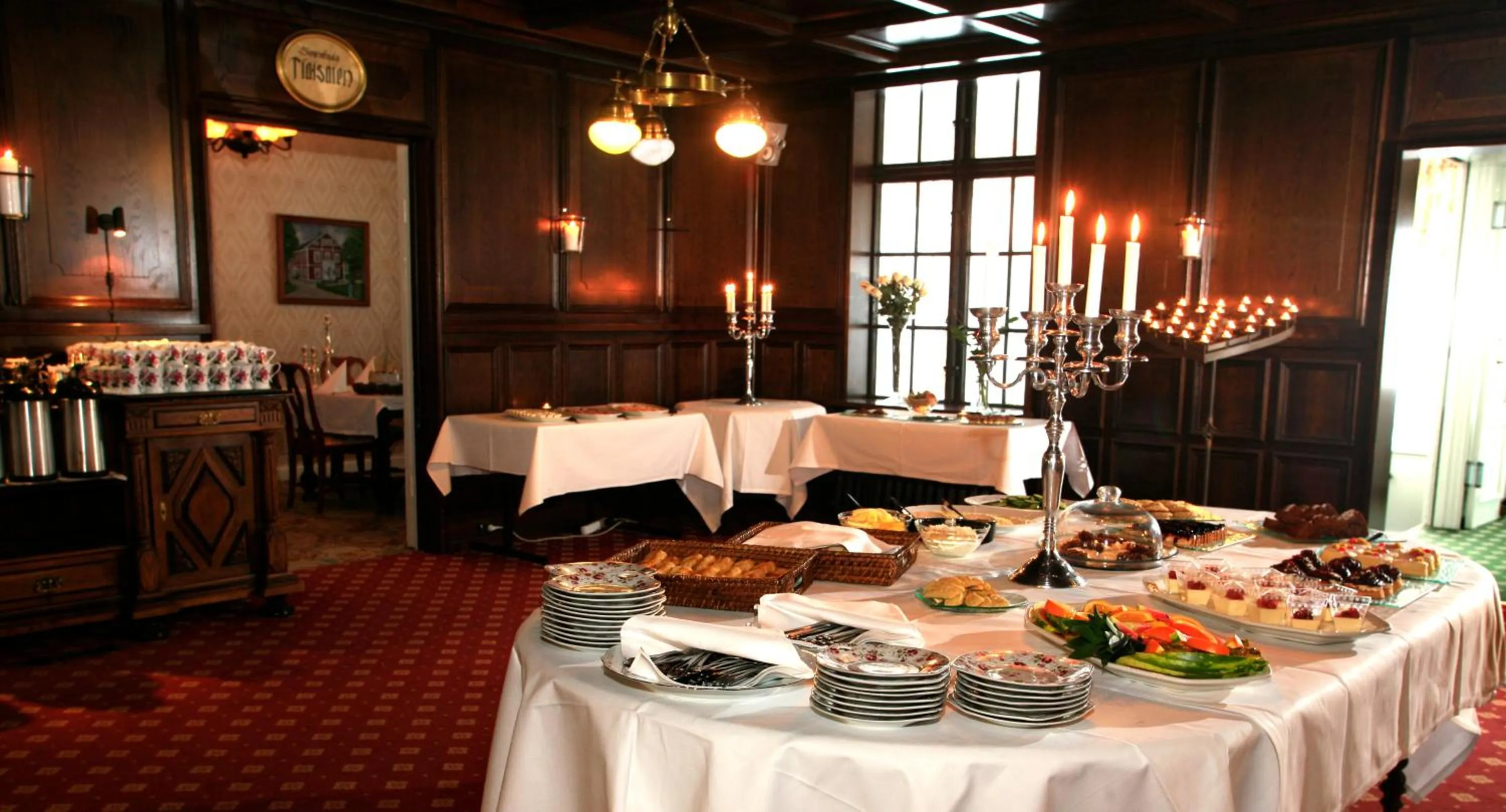 Restaurant/places to eat in Hotell Plevnagården