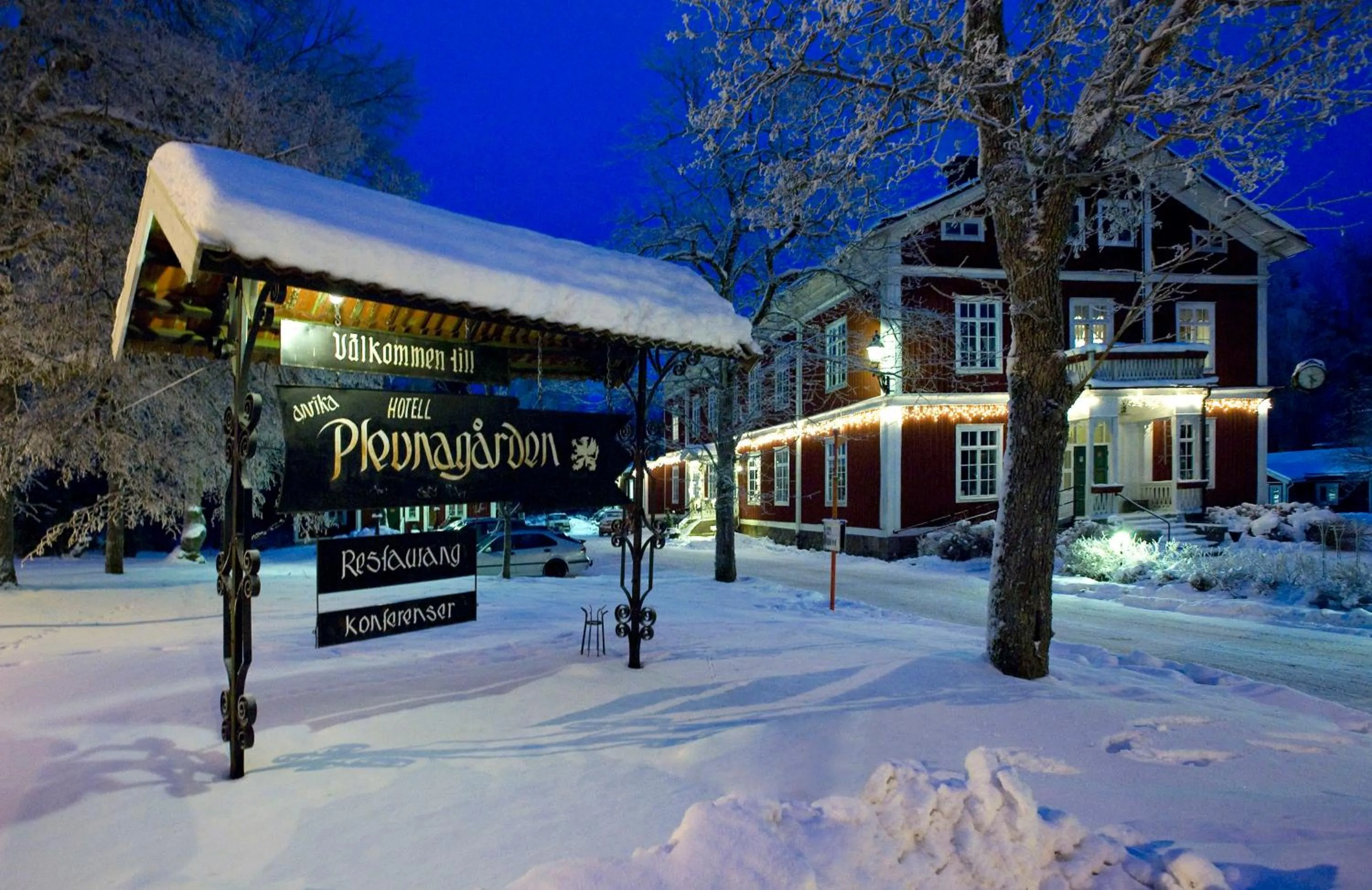 Winter in Hotell Plevnagården