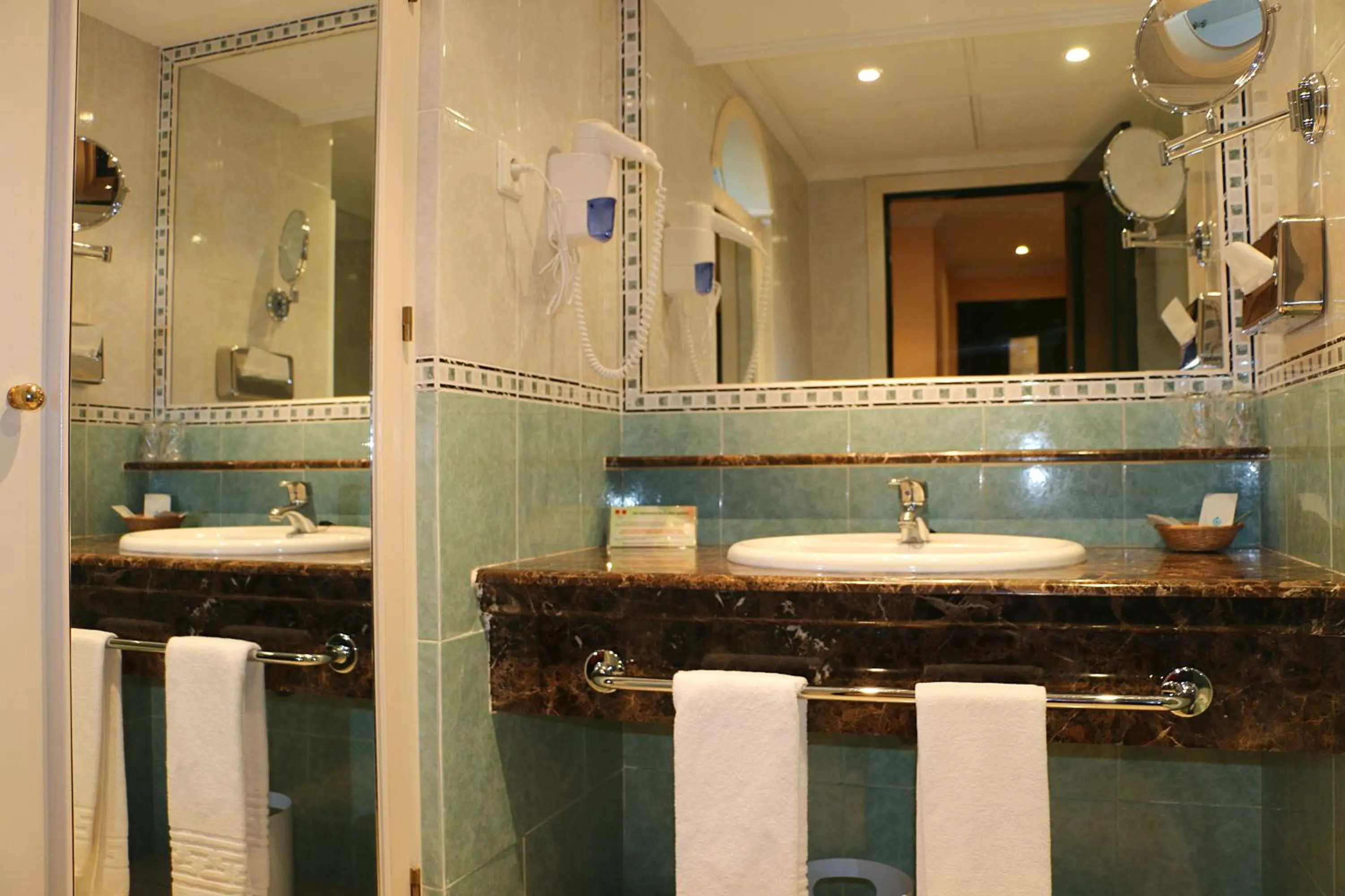 Decorative detail in Hotel Cristina