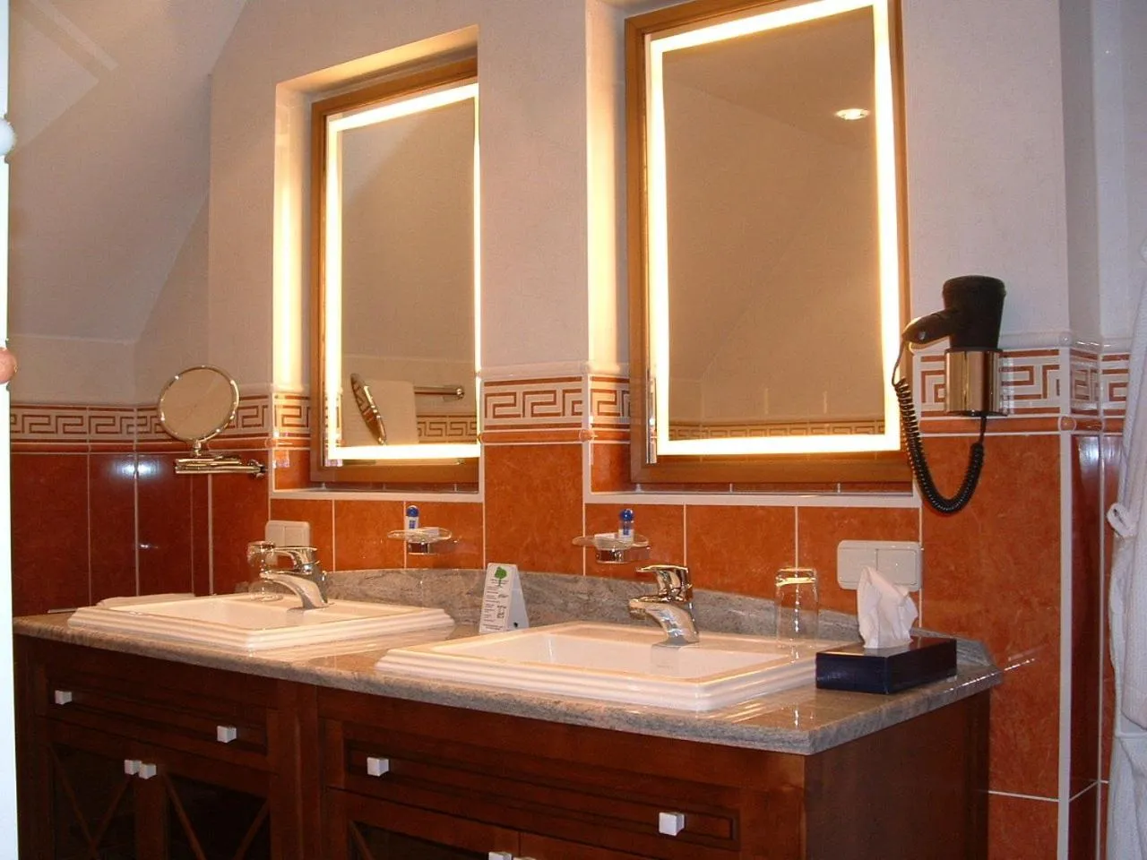 Bathroom in Altstadthotel Bräuwirt