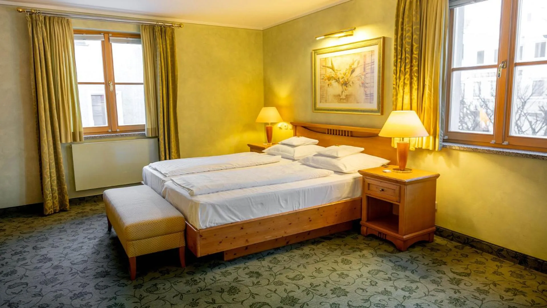 acessibility, Bed in Altstadthotel Bräuwirt