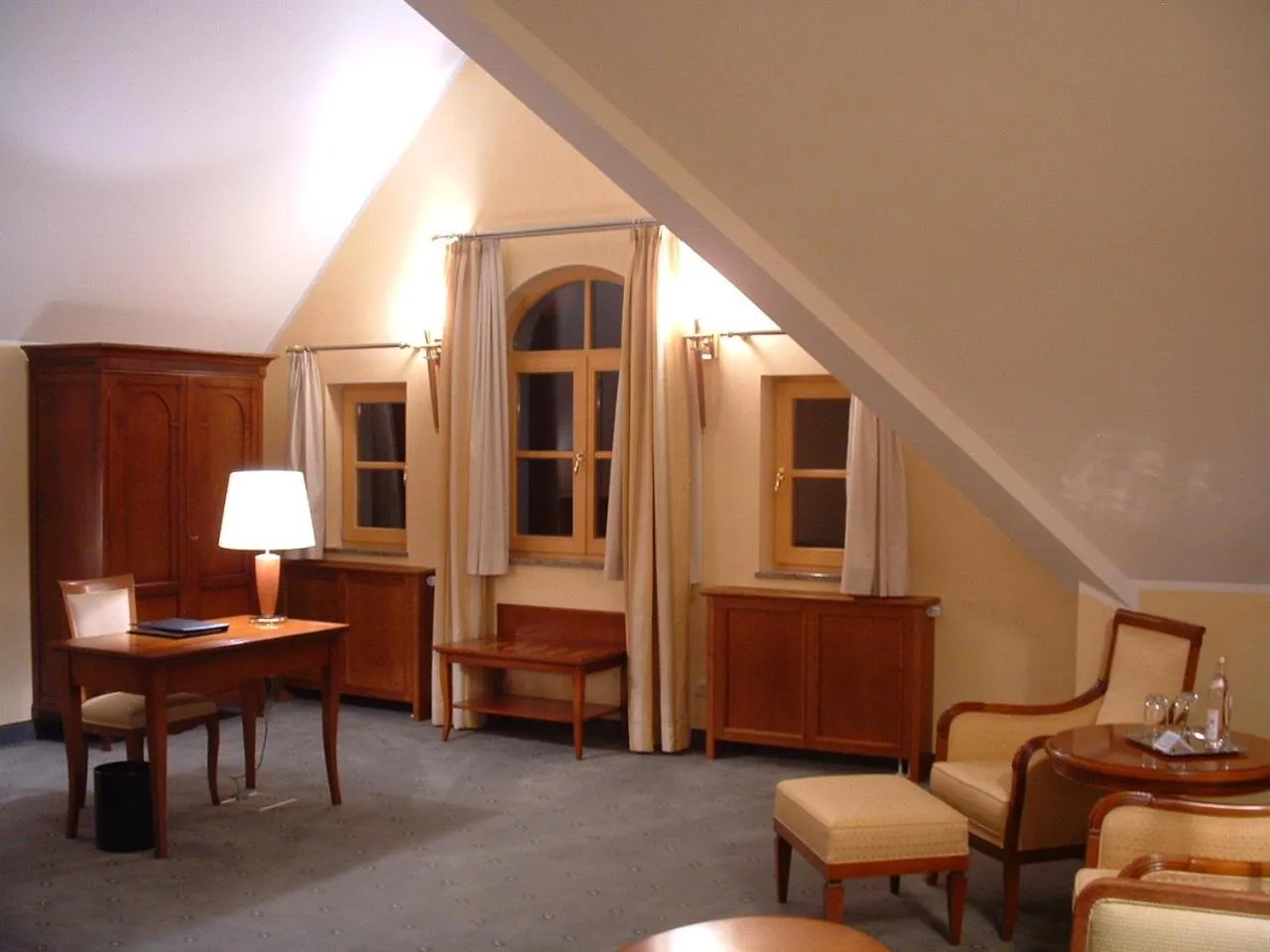 Seating area in Altstadthotel Bräuwirt