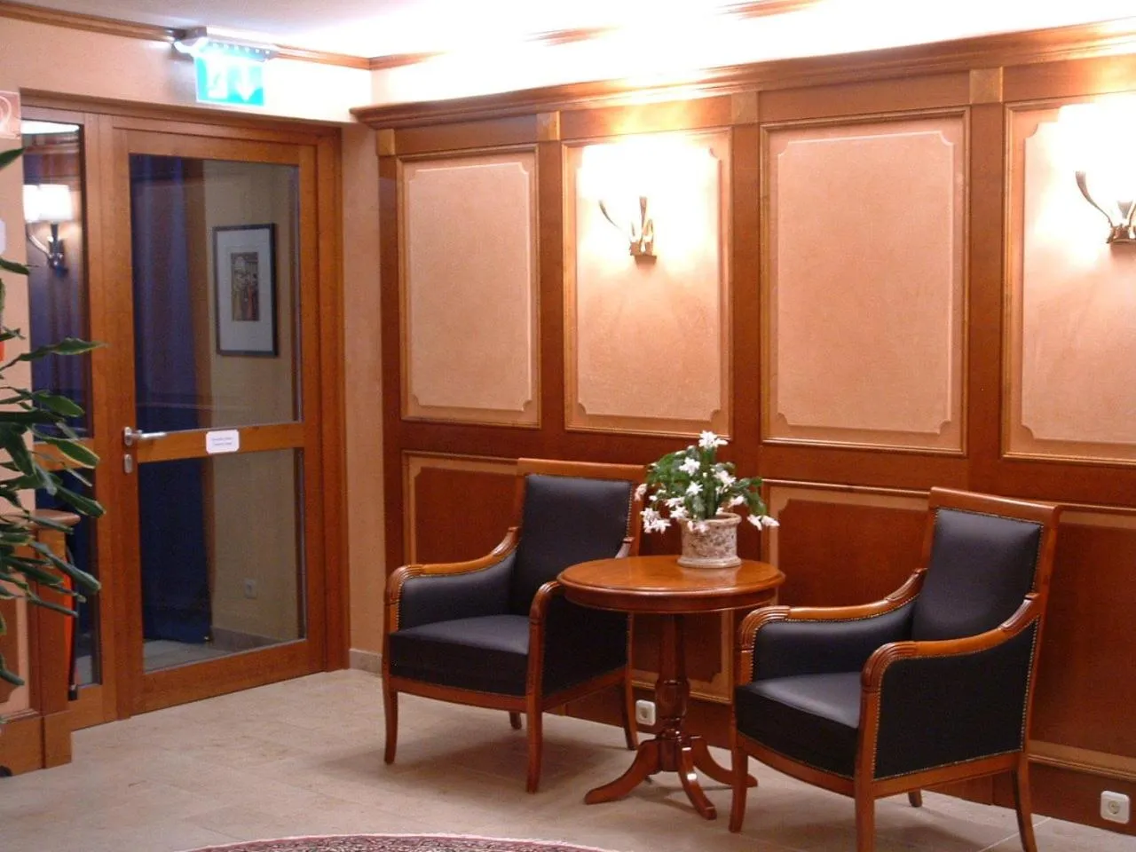 Seating area in Altstadthotel Bräuwirt