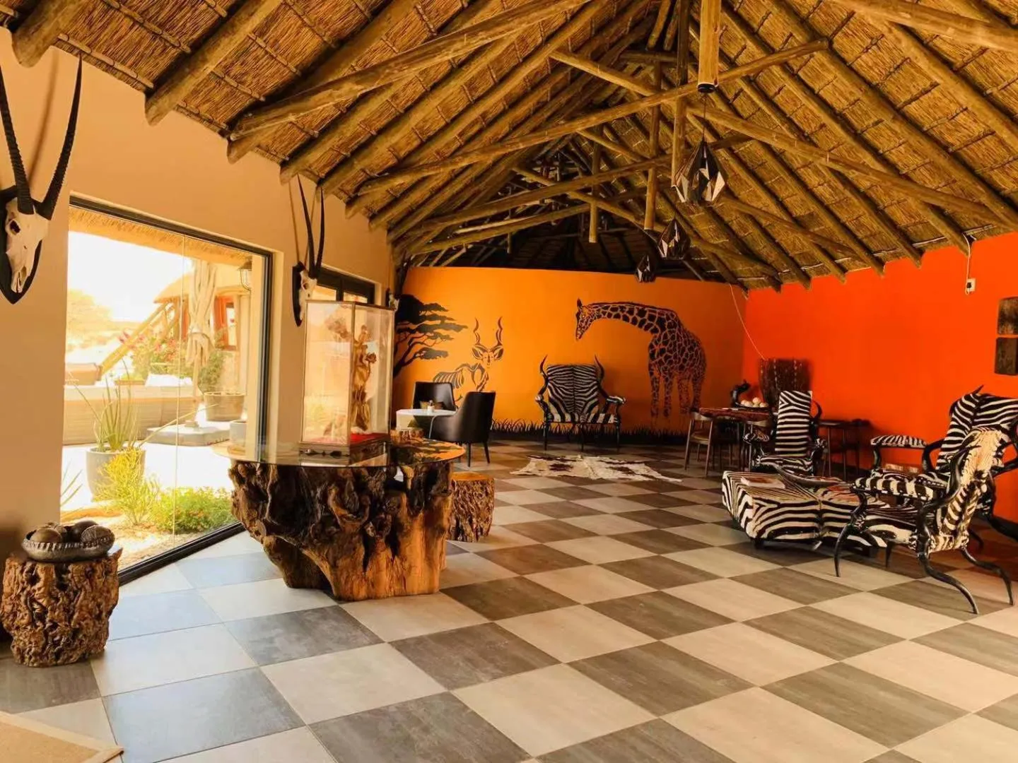 Lobby or reception in Agama Lodge