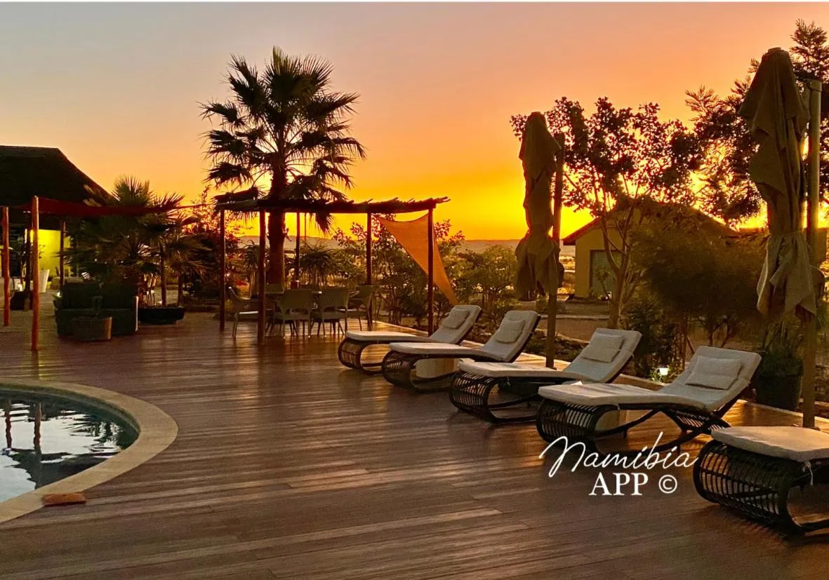 Swimming pool in Agama Lodge