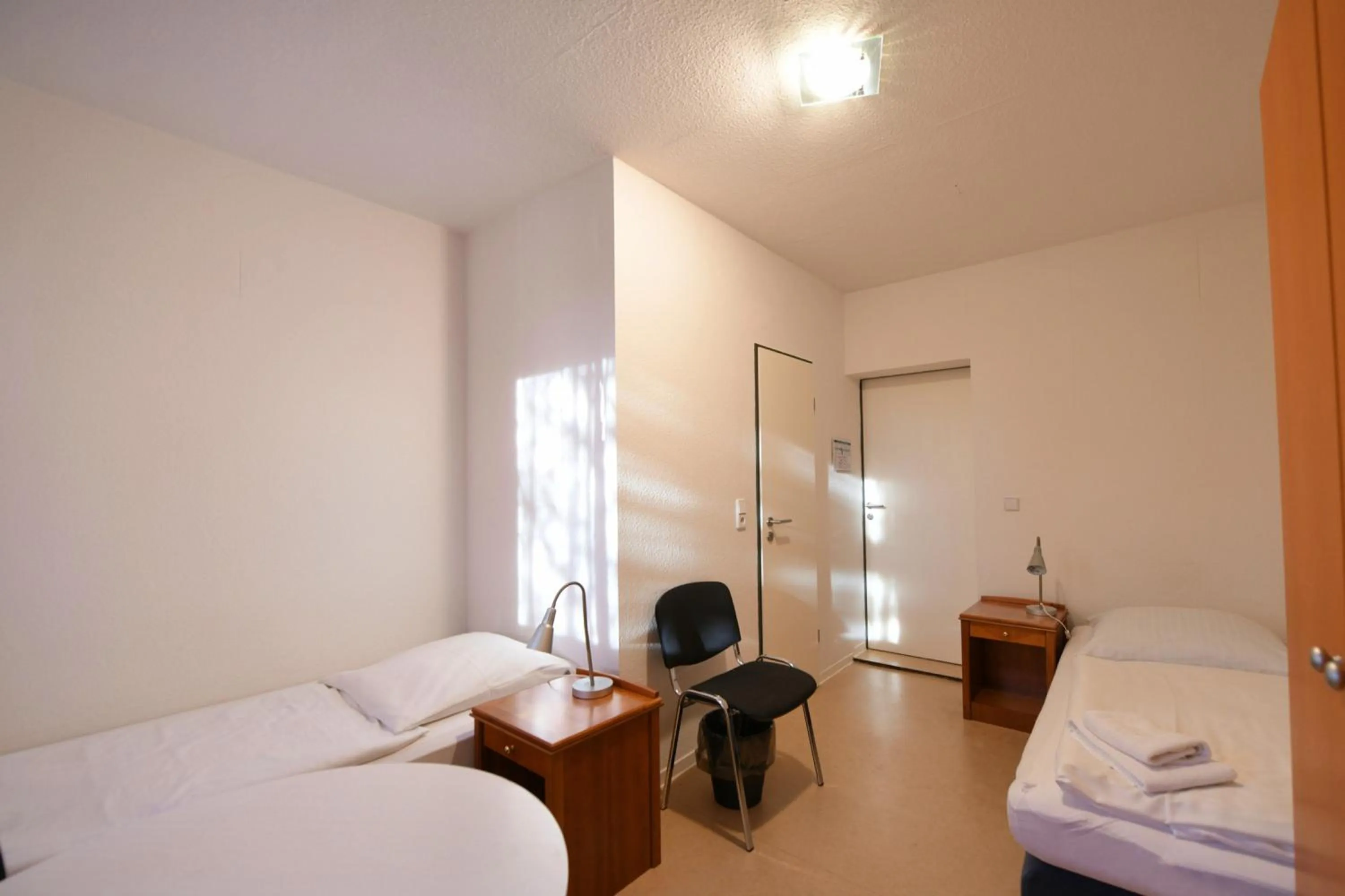 Photo of the whole room, Bed in SKYAPPART Merseburg