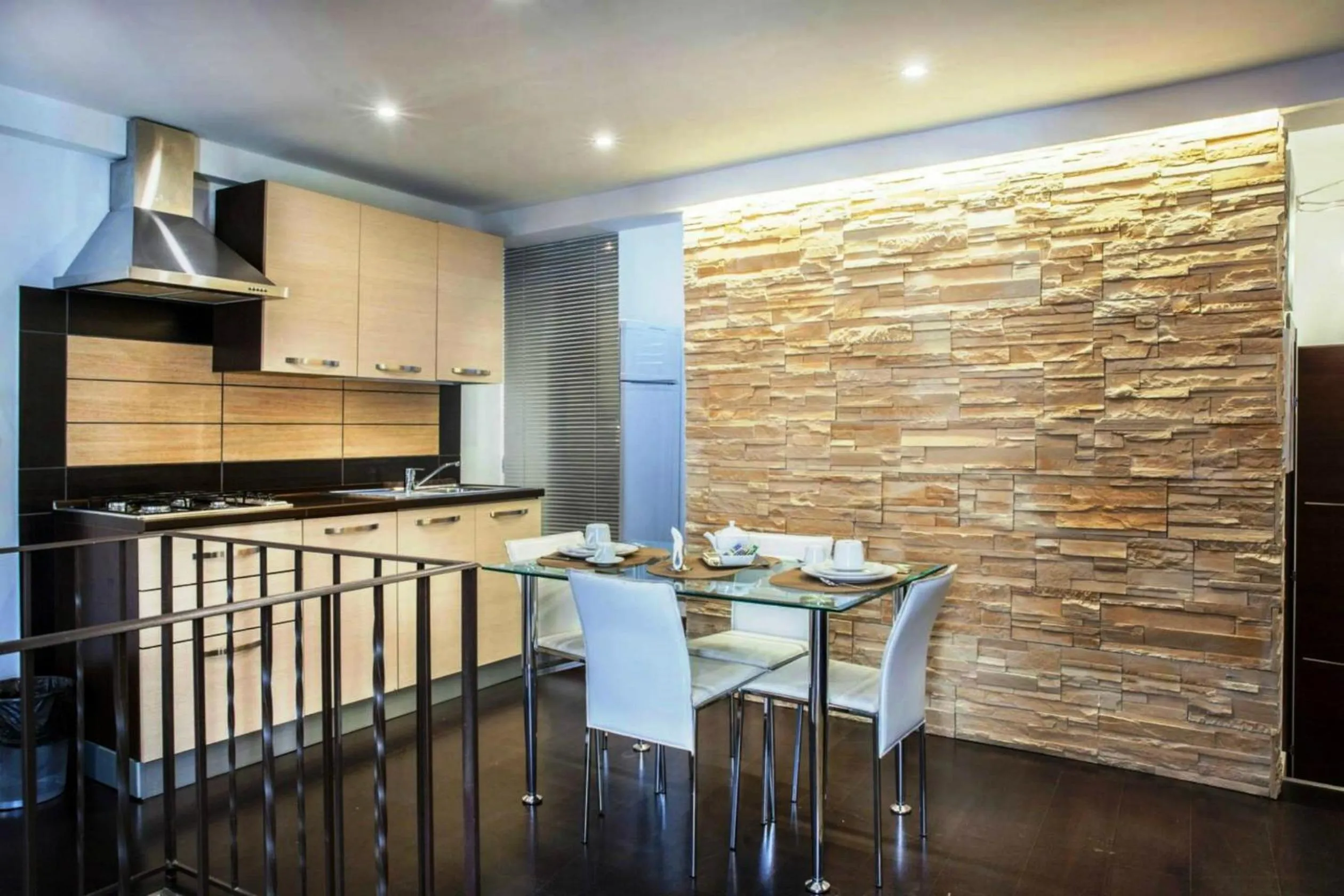 Kitchen or kitchenette in Hotel Diffuso Antichi Ricordi