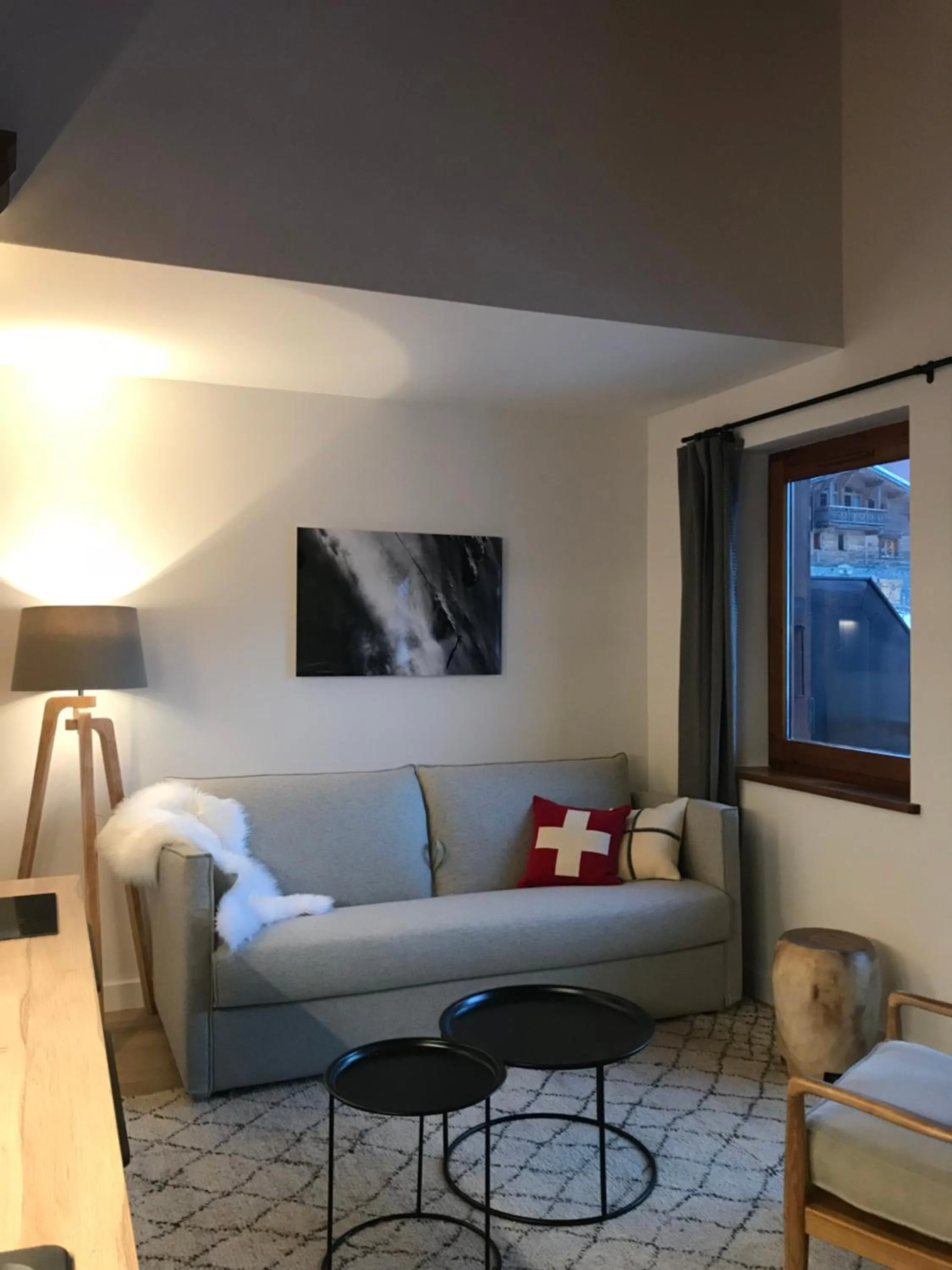 Living room in La Résidence de L'Ours