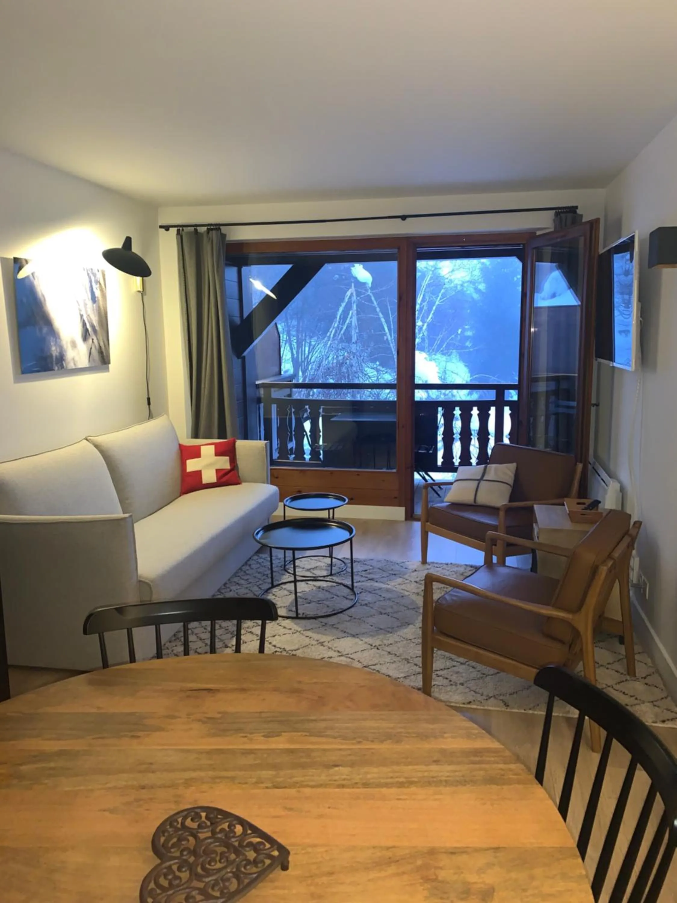 Living room in La Résidence de L'Ours