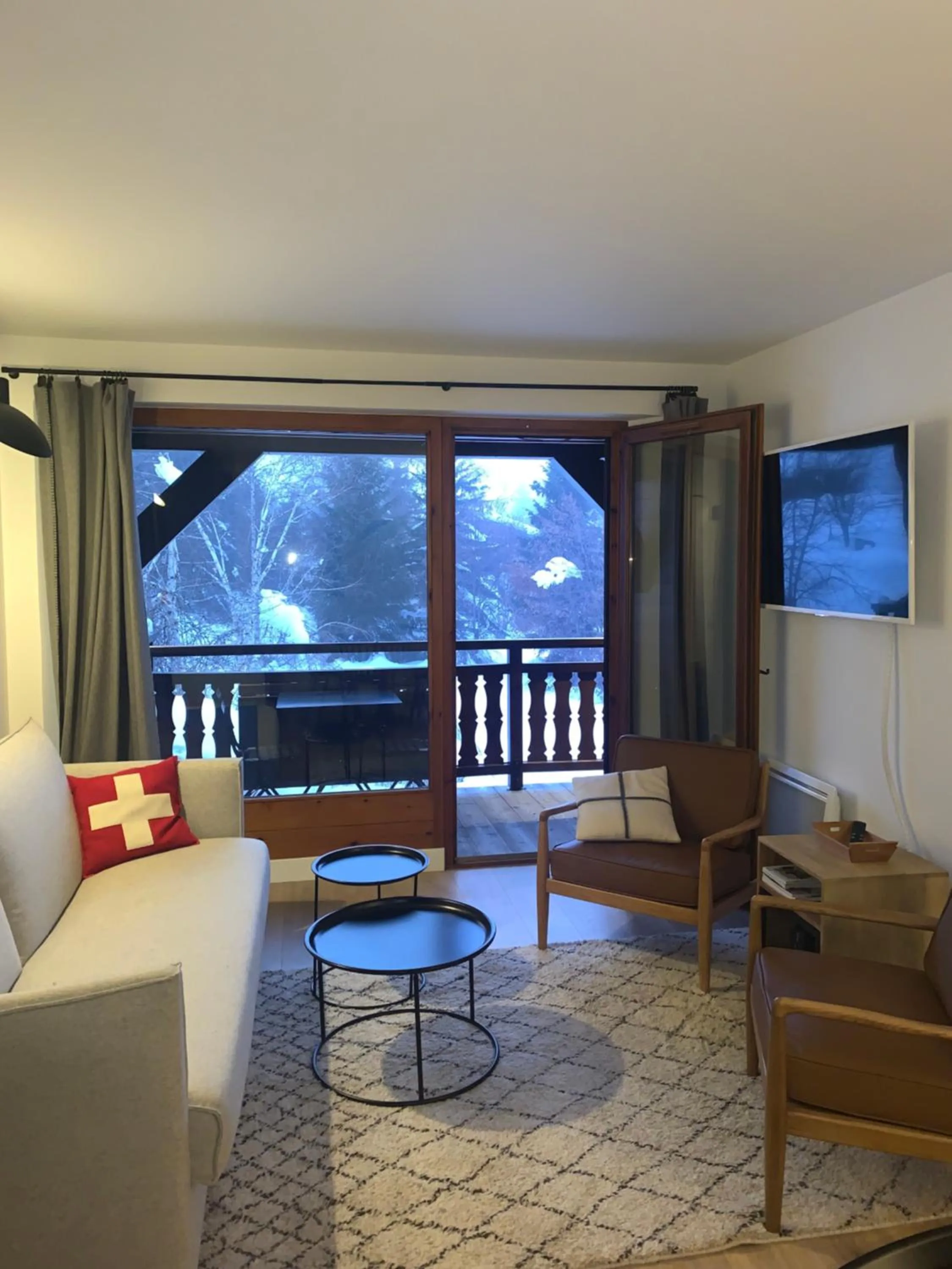 Living room in La Résidence de L'Ours