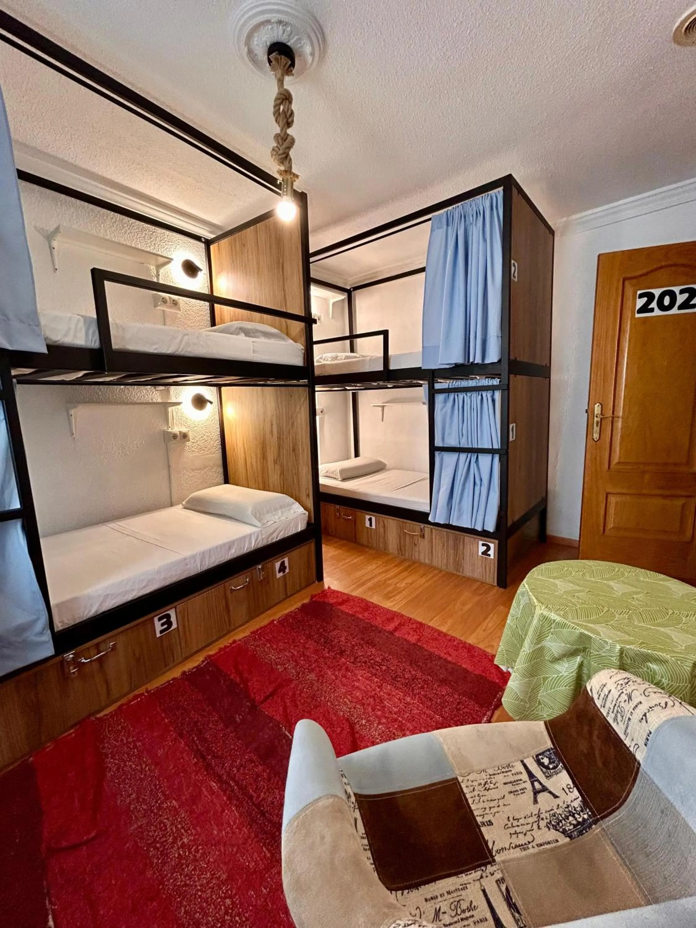 Bed in Hostel El Cascabel