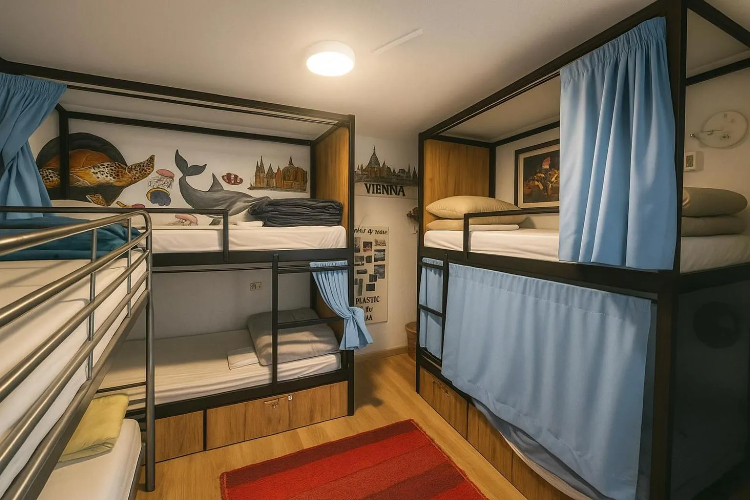 Bed in Hostel El Cascabel