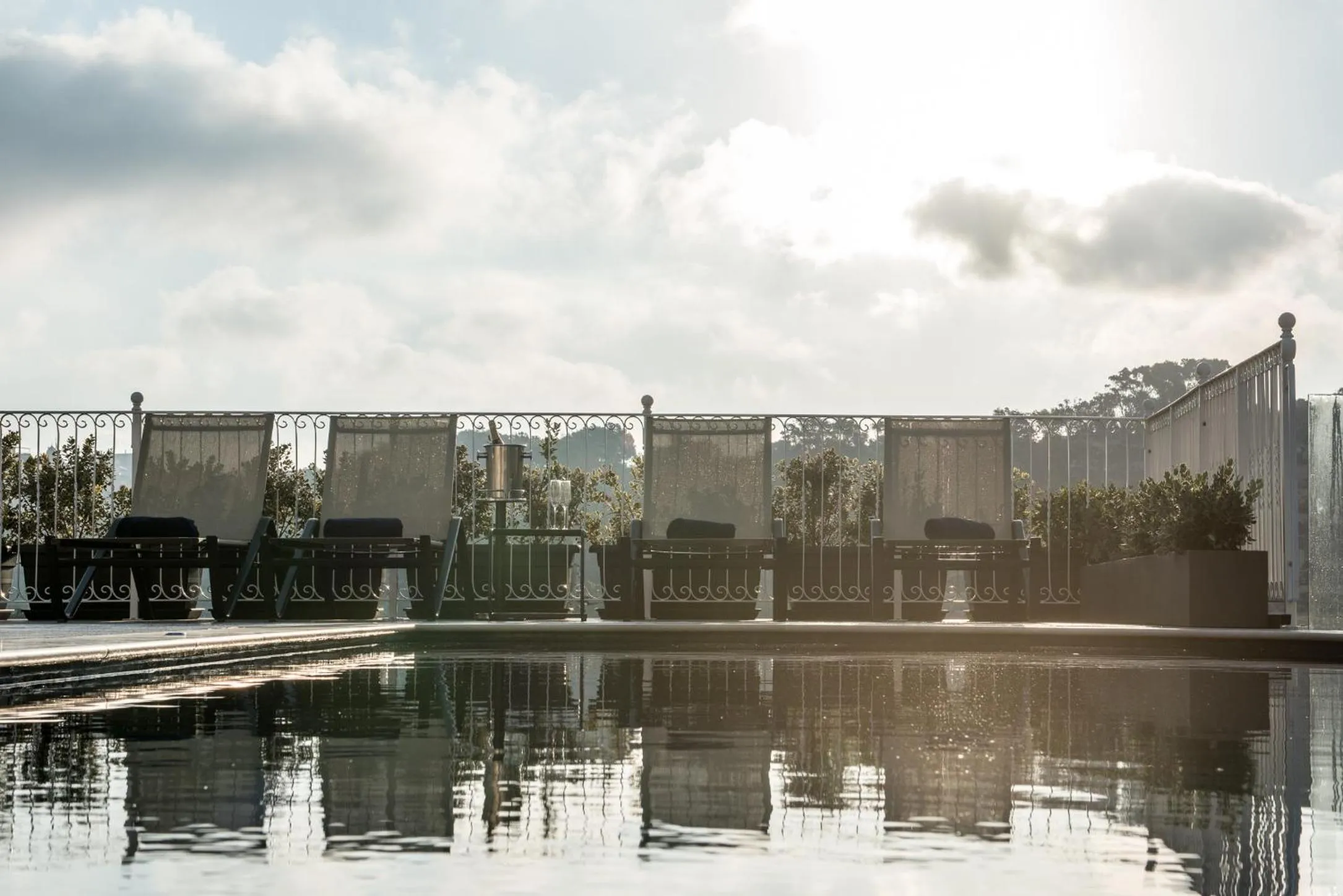 Swimming pool in Cesca's Boutique Hotel