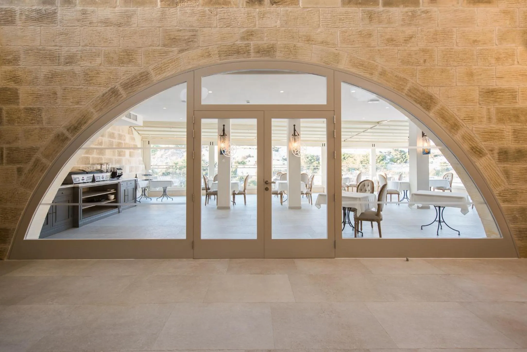 Lobby or reception in Cesca's Boutique Hotel