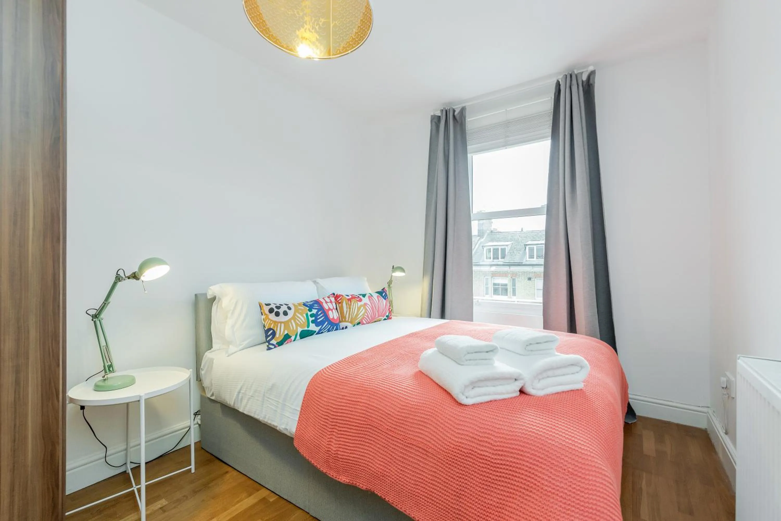 Bedroom, Bed in WelcomeStay Clapham Junction 2 Bedroom Apartment