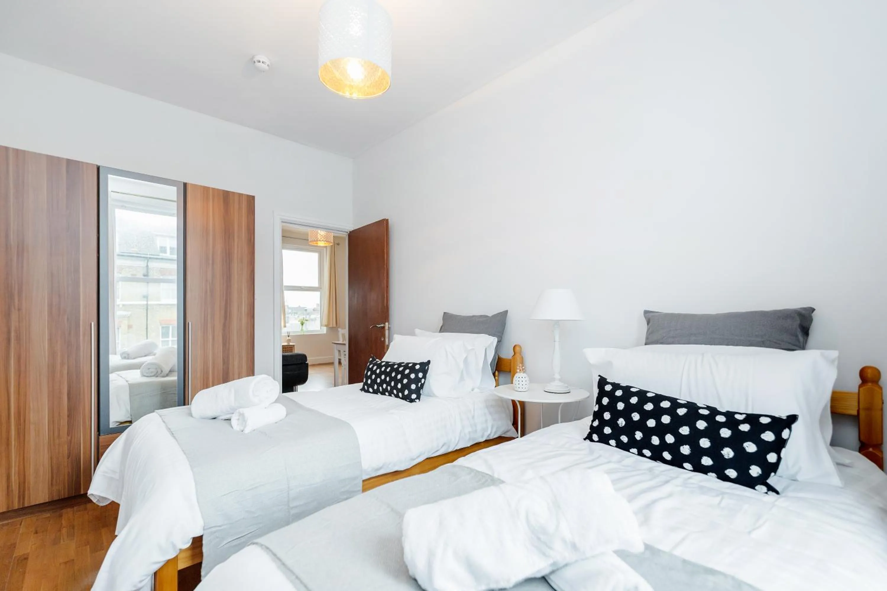 Bedroom, Bed in WelcomeStay Clapham Junction 2 Bedroom Apartment