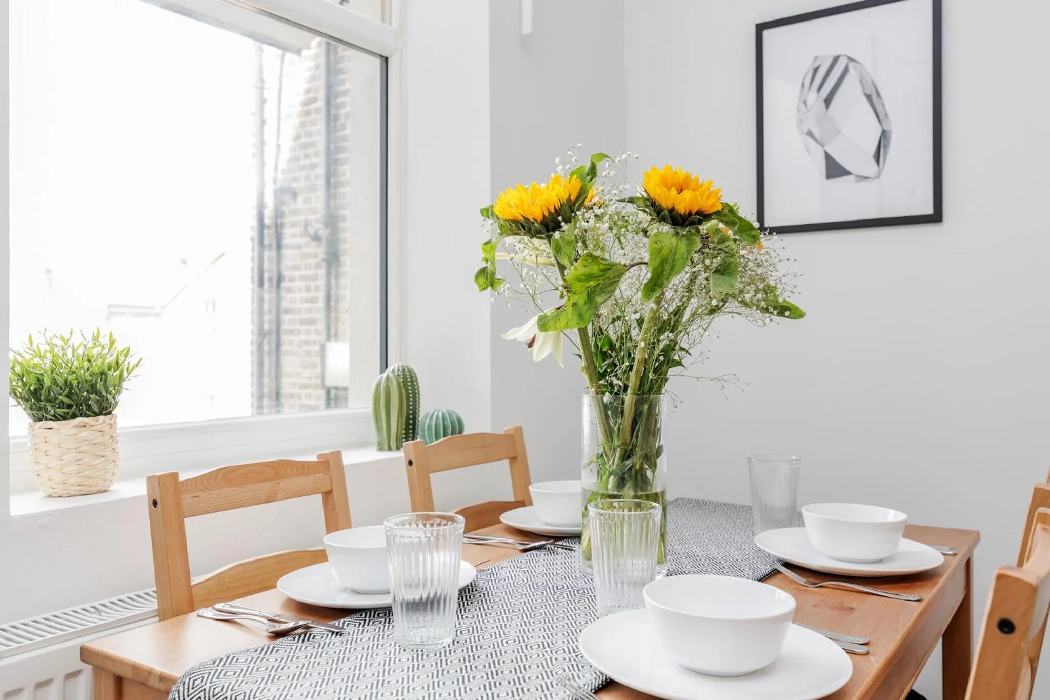 Seating area in WelcomeStay Clapham Junction 2 Bedroom Apartment