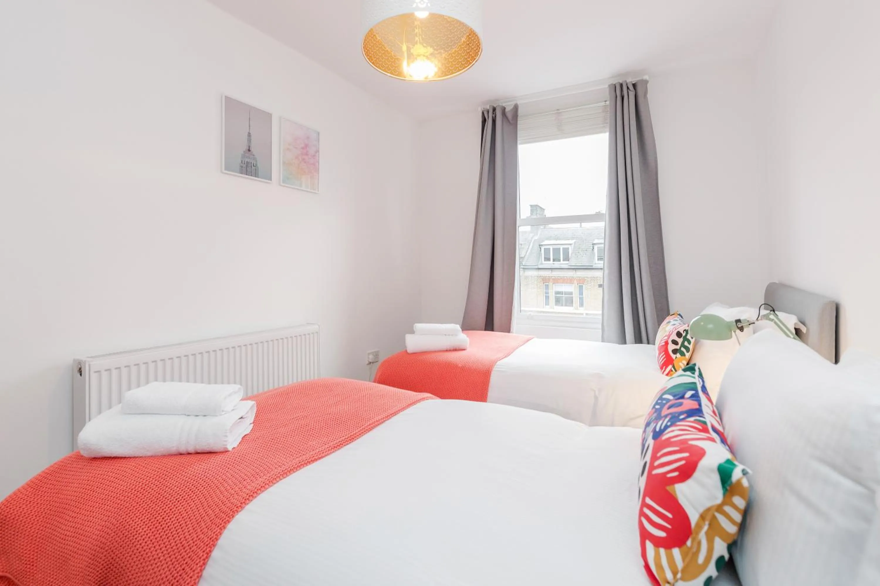 Bedroom, Bed in WelcomeStay Clapham Junction 2 Bedroom Apartment
