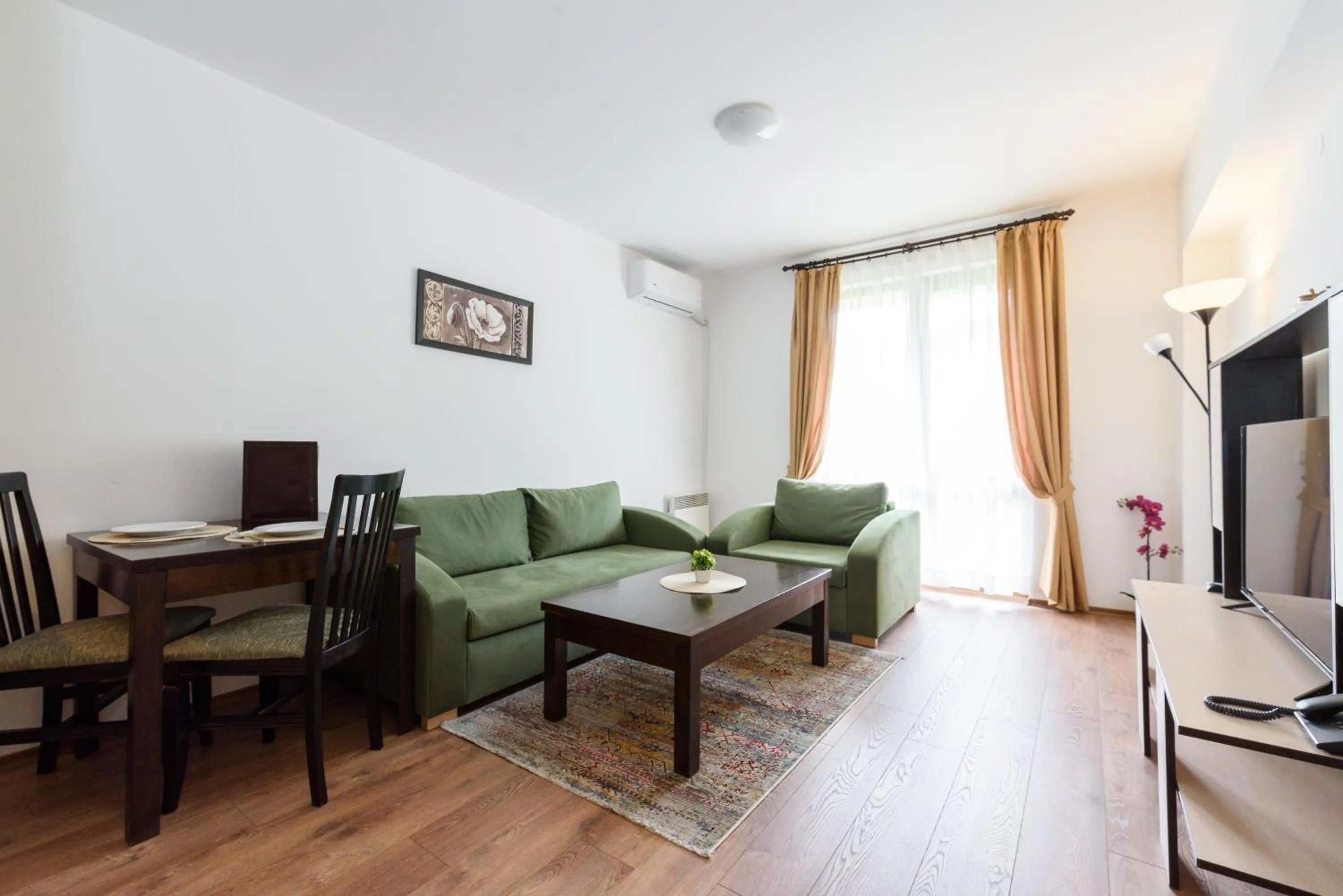 Communal lounge/ TV room in Grand Royale Apartment Complex & Spa