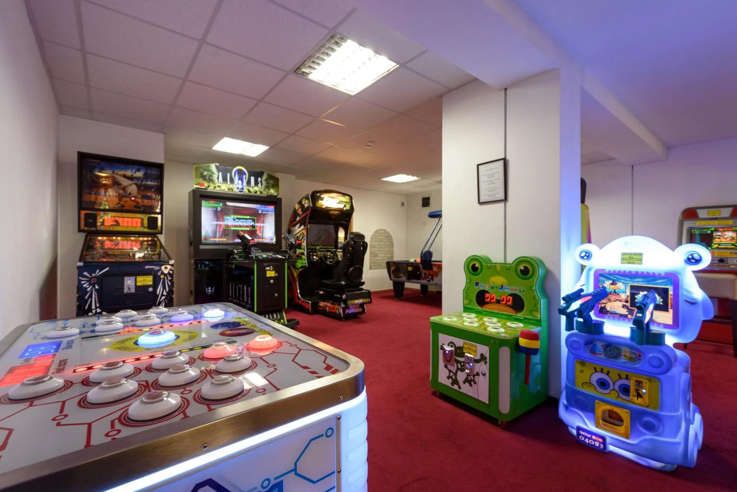 Game Room in Grand Royale Apartment Complex & Spa