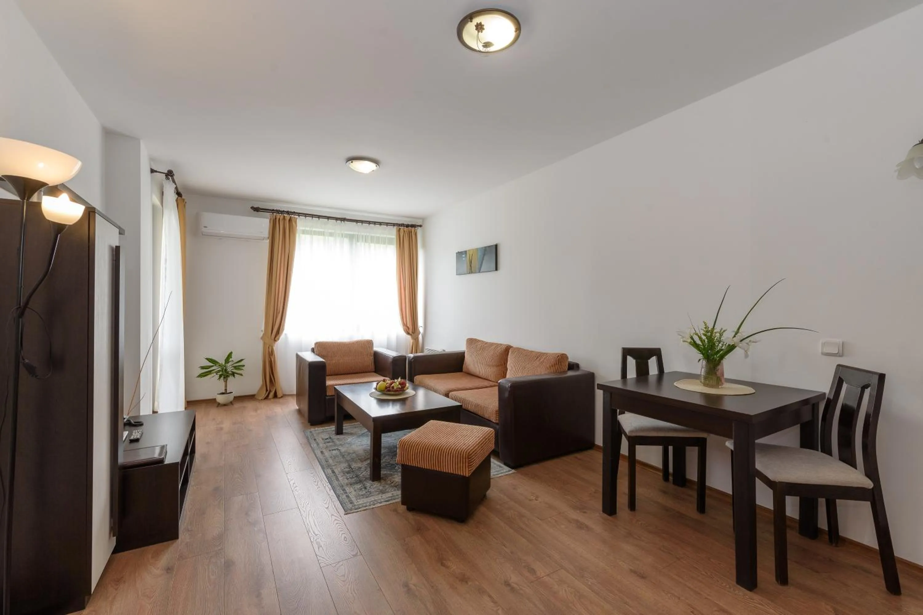 Communal lounge/ TV room in Grand Royale Apartment Complex & Spa