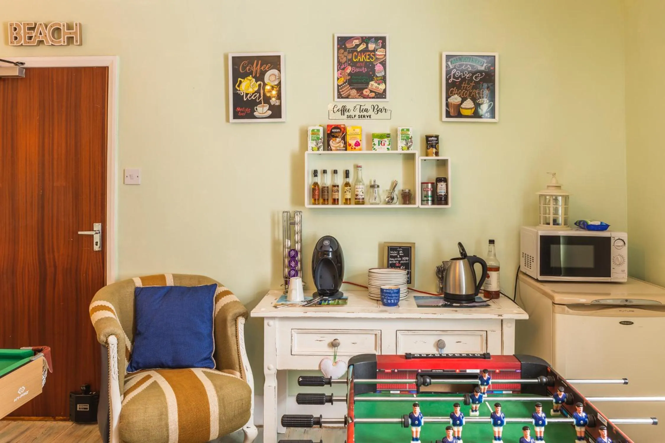 Game Room in The Royson Guest House