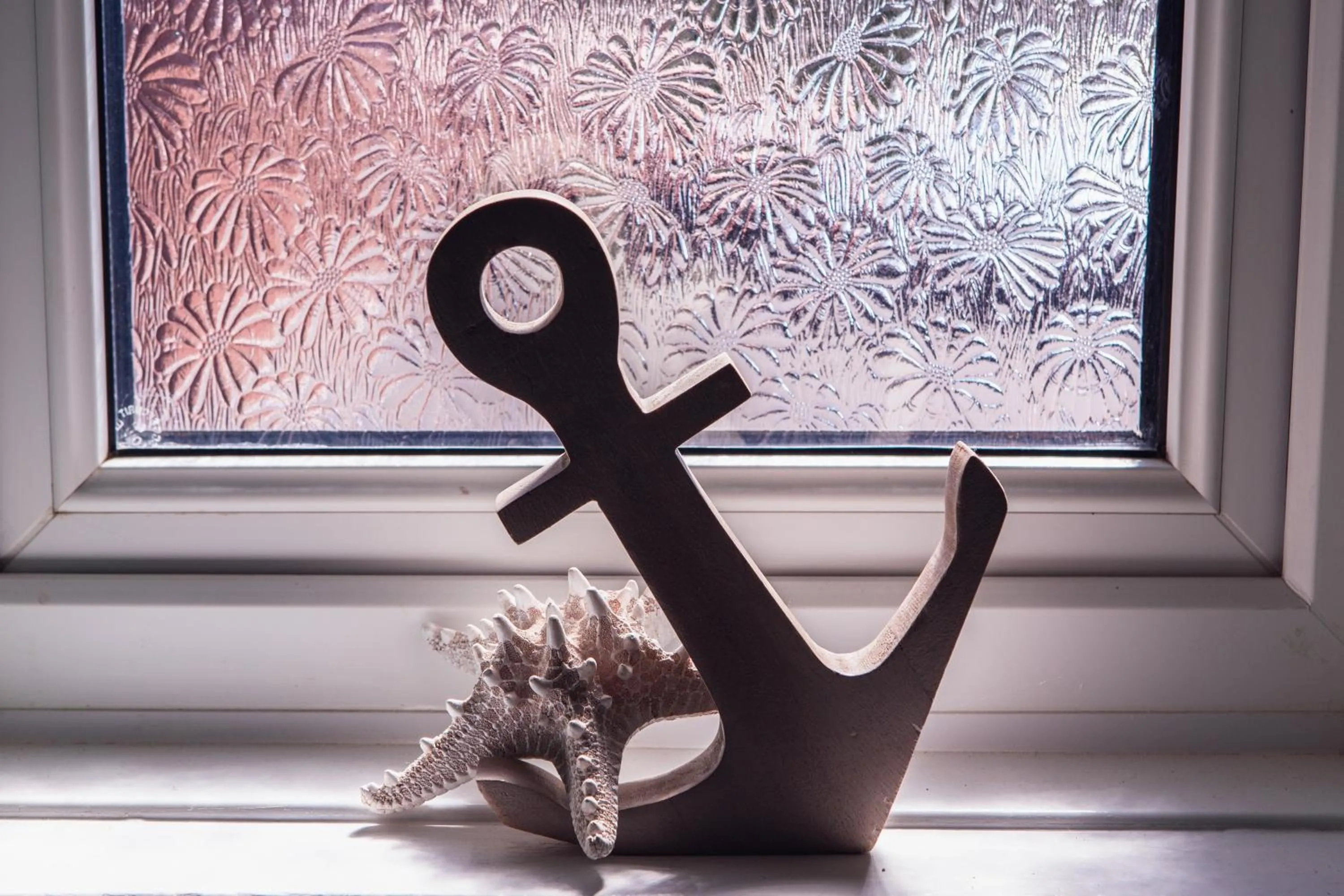 Decorative detail in The Royson Guest House
