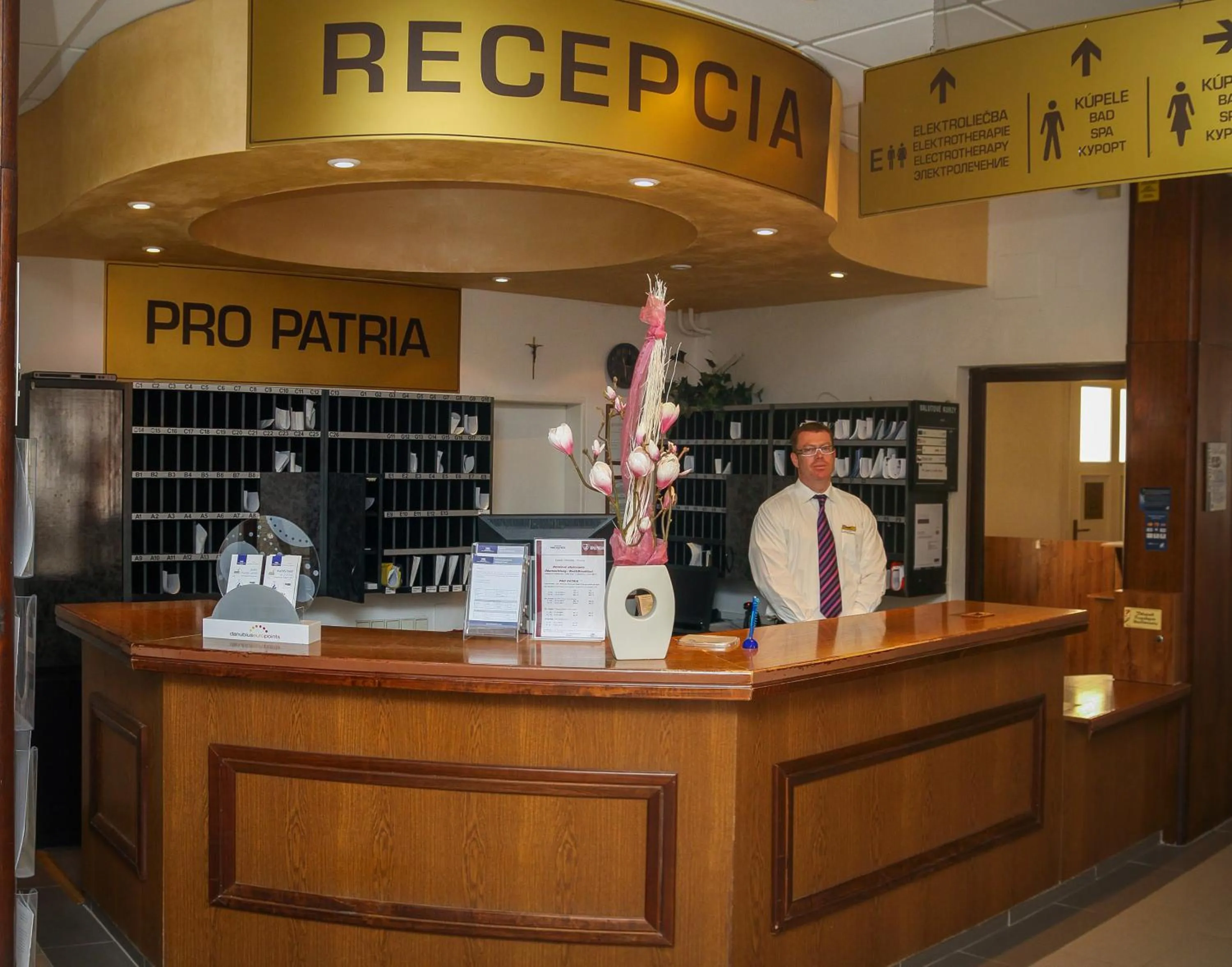 Lobby or reception in Ensana Pro Patria