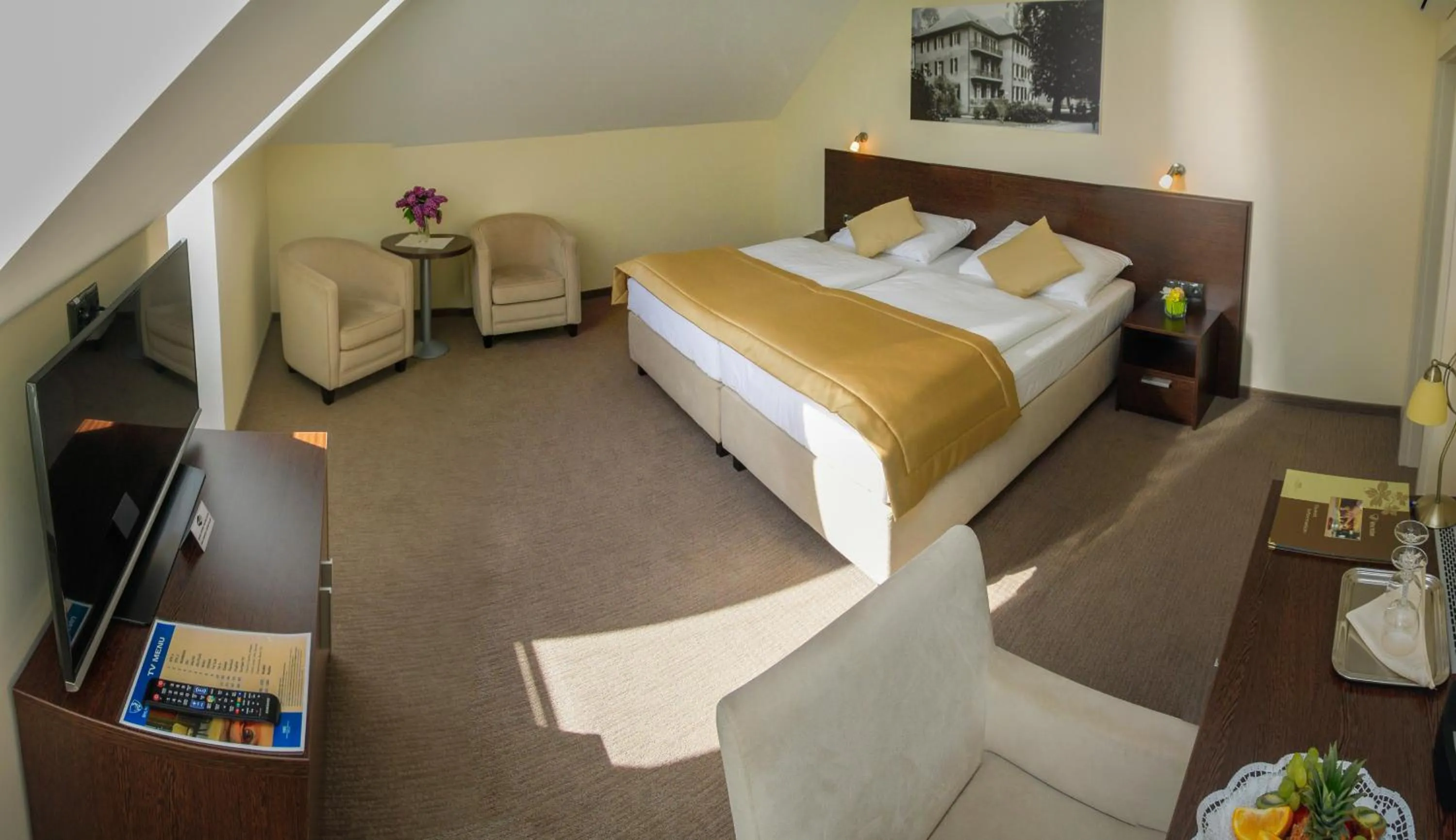 Photo of the whole room, Bed in Ensana Pro Patria