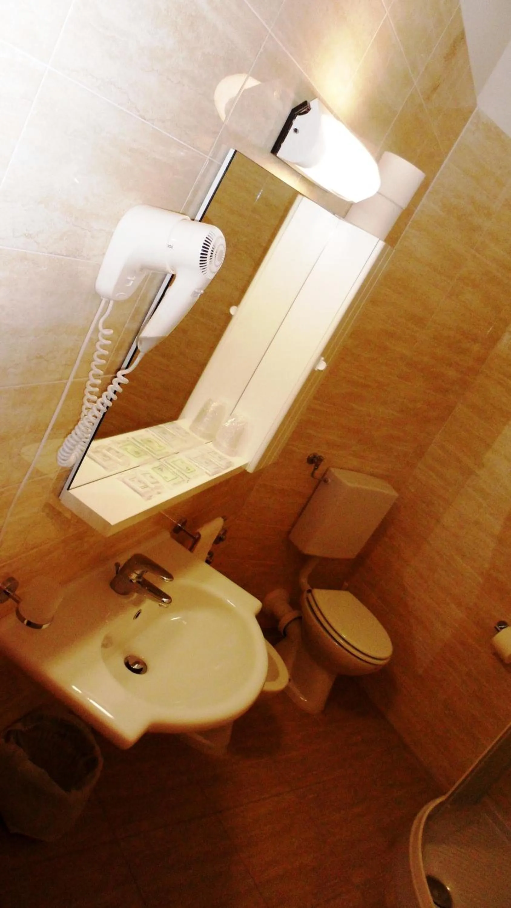 Bathroom in Hotel Reali