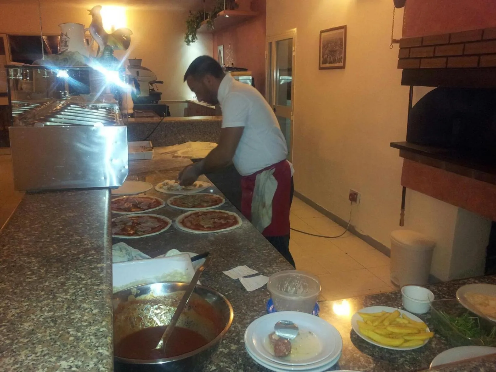 Food and drinks in A Turri Rooms and Restaurant