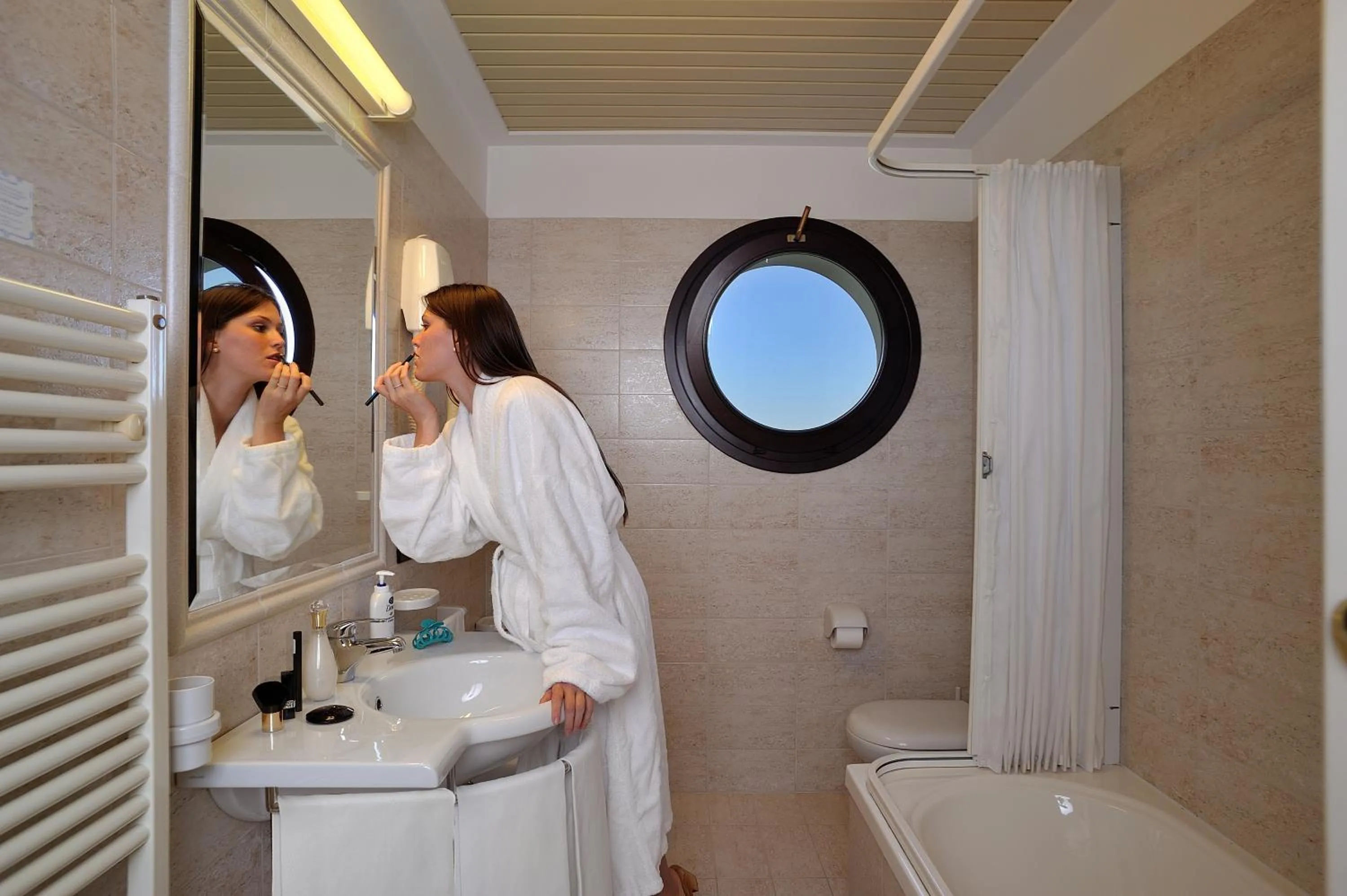 Shower in Hotel Bel Sit