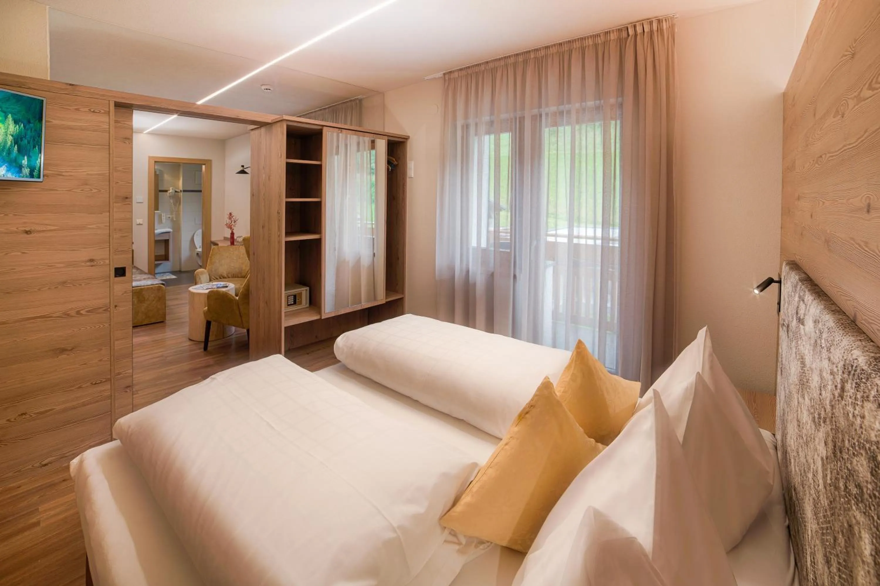 Bed in Martinshof berg herz hotel