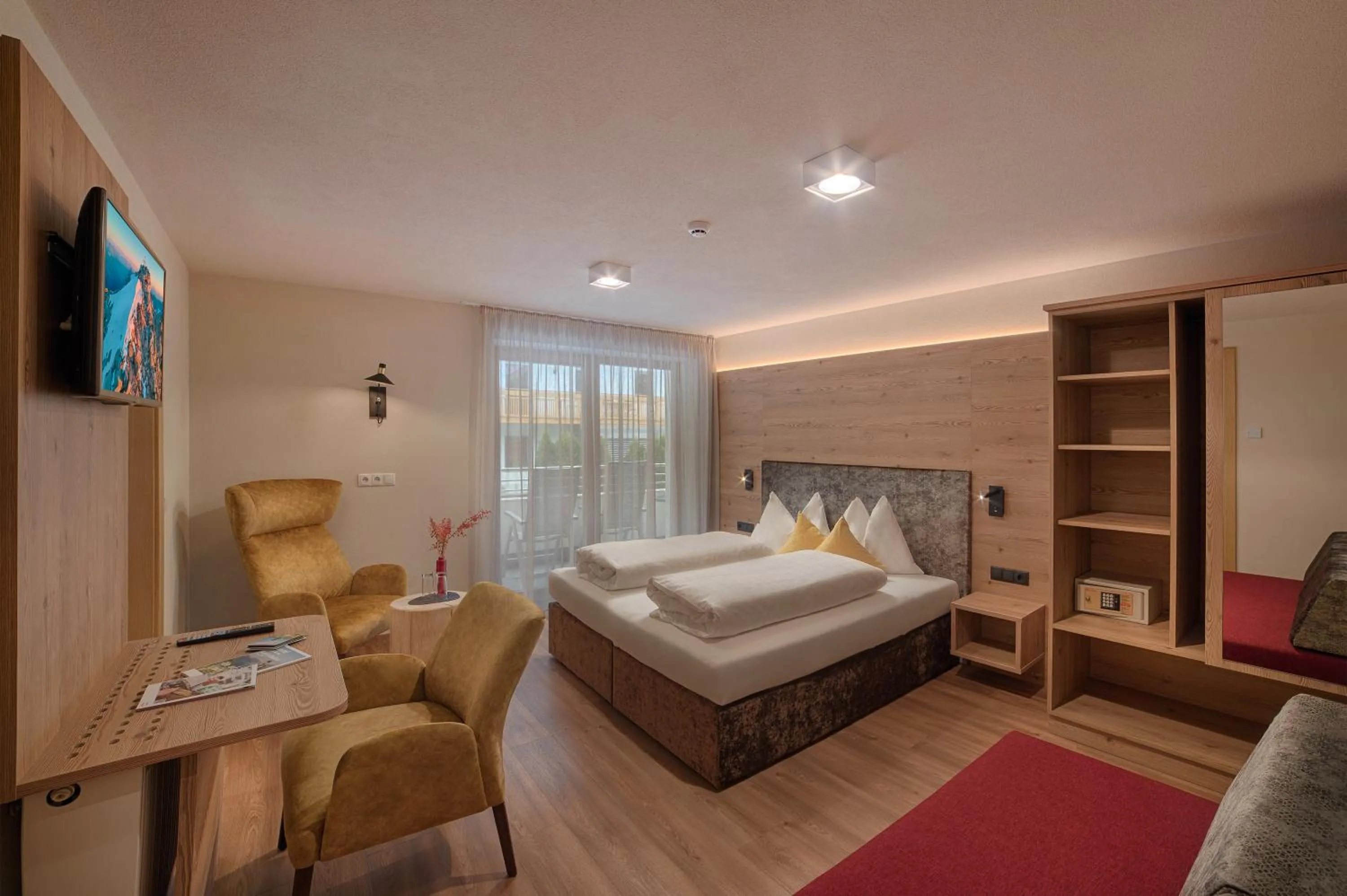 Bed in Martinshof berg herz hotel