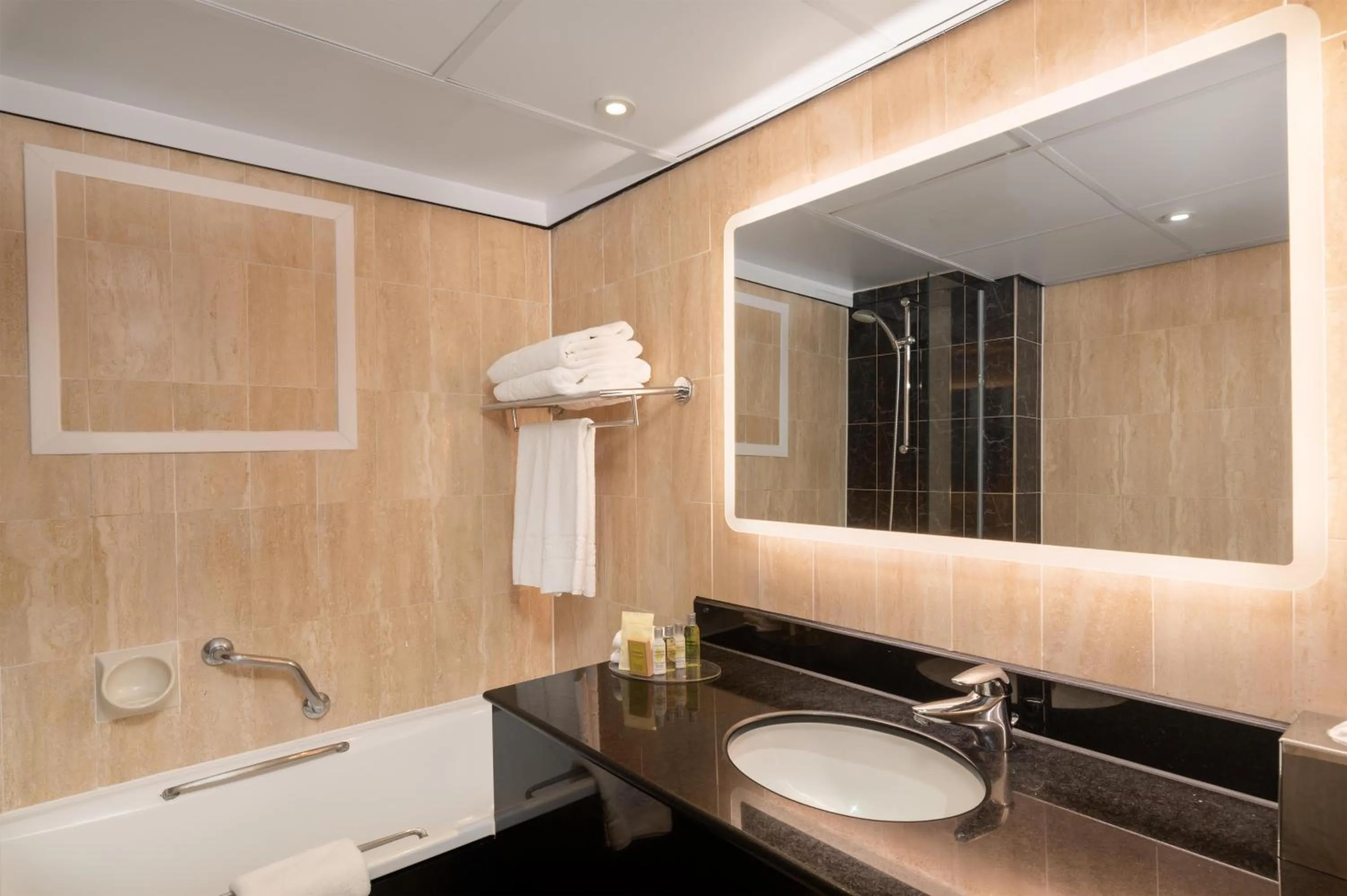 Bathroom in Hilton London Olympia