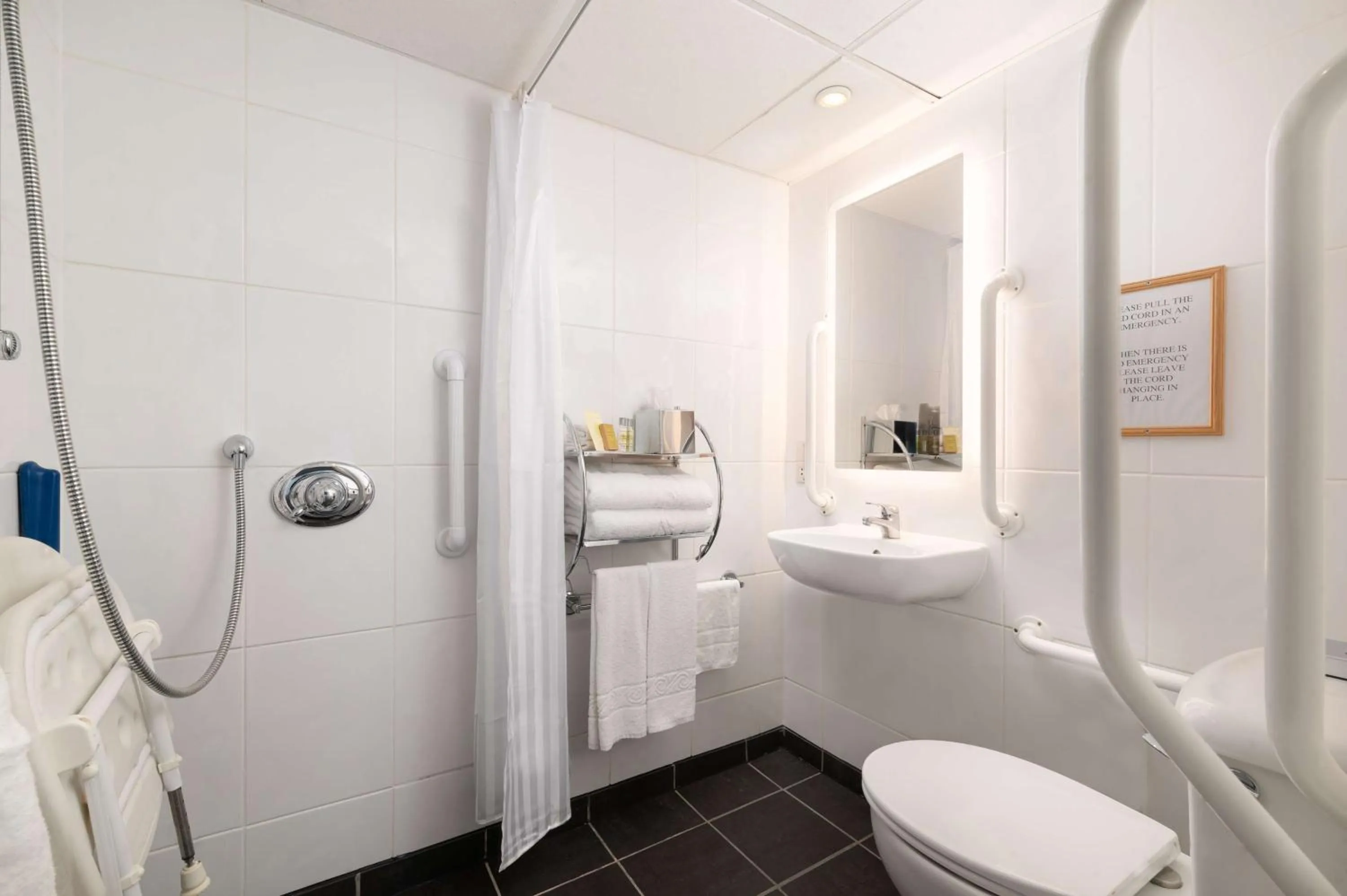 Bathroom in Hilton London Olympia